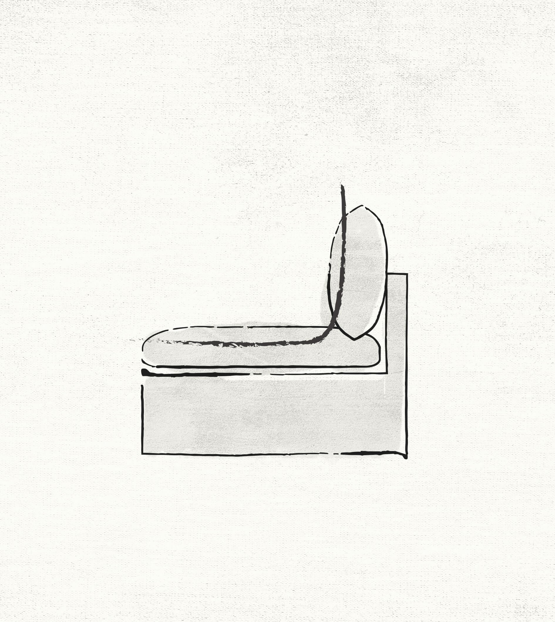 cushion illustration of Amelia