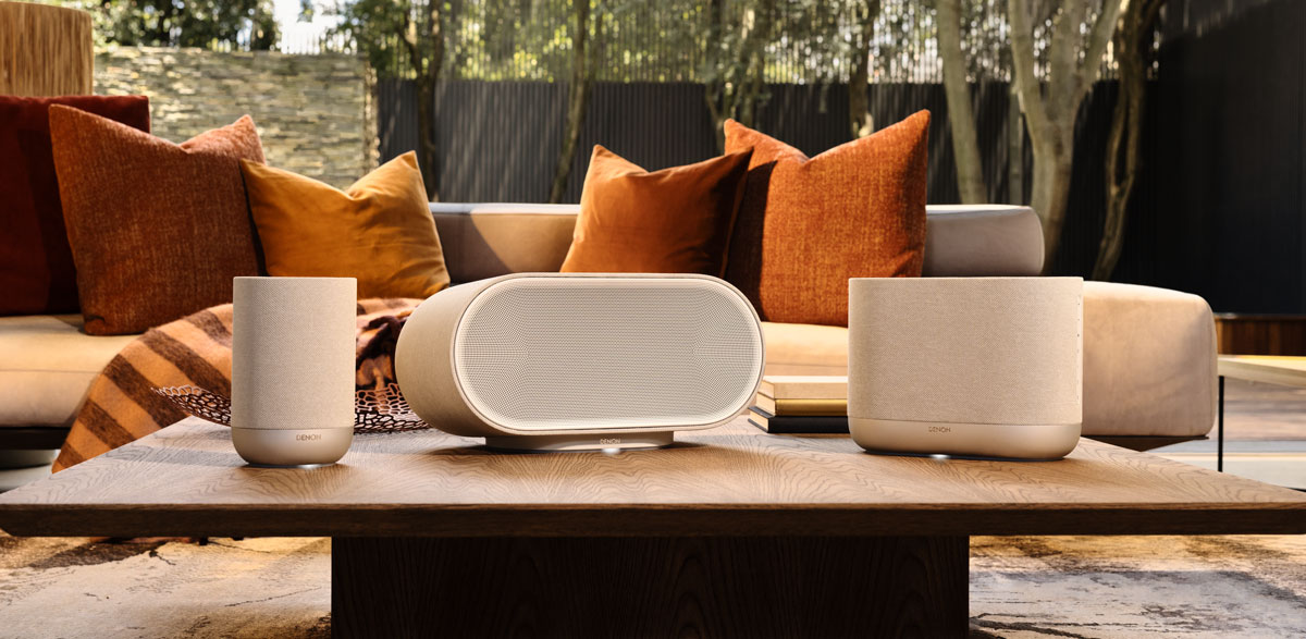 Denon Home 200, 400, & 600 Wireless Smart Speakers