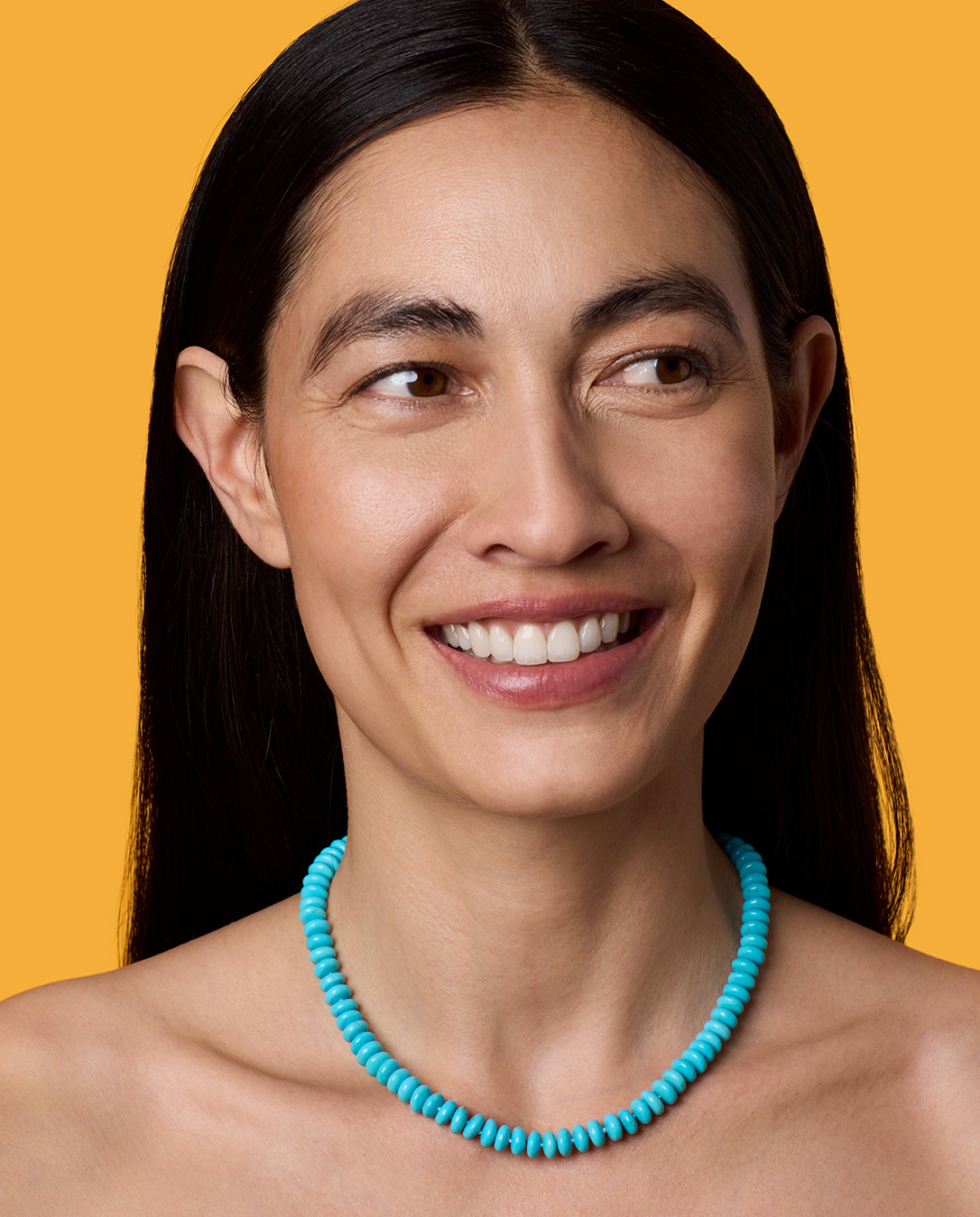 A beaded necklace can hold more weight than its simple strands suggest. It's proof that precious doesn't always mean complicated.SHOP BEADED CANDY NECKLACES