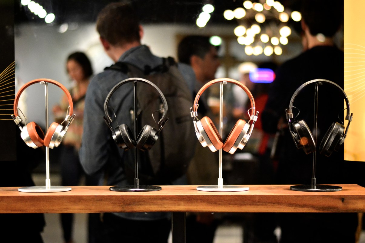 Dijital Fix and Master and Dynamic Launch Event photograph of headphones