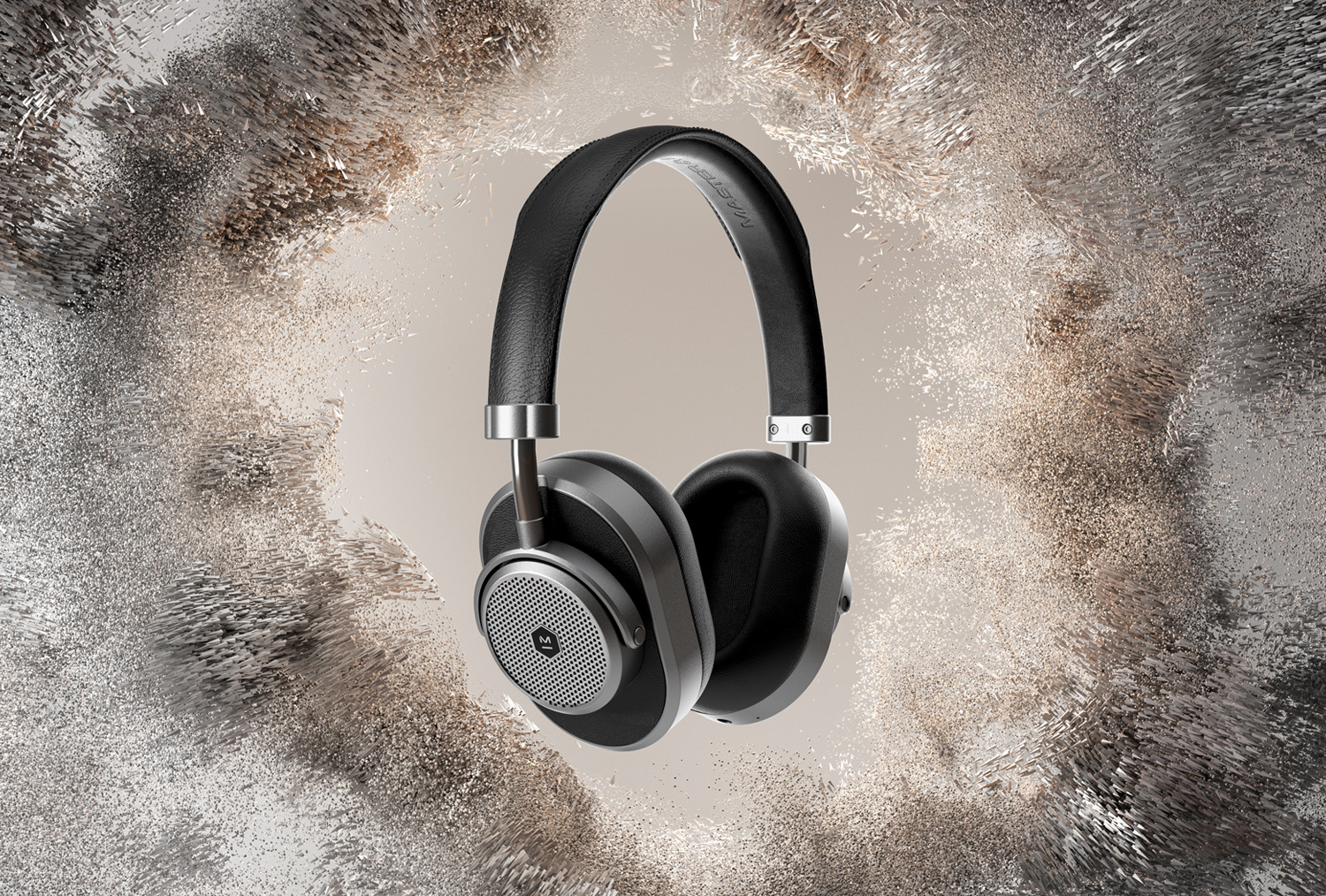 MW65 Active Noise-Cancelling Wireless Over-Ear Headphones.