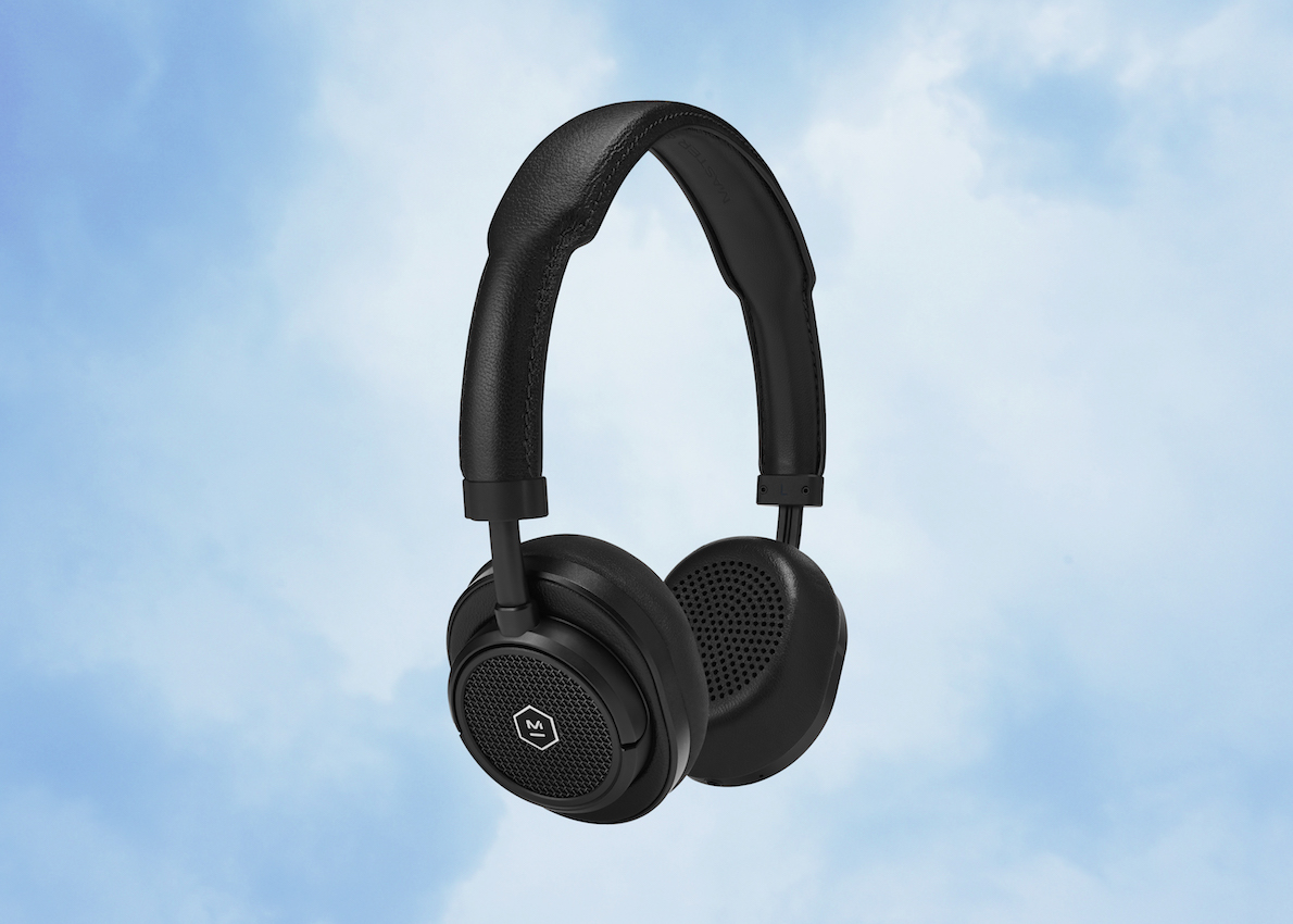 Photograph of MW50 Black Headphones