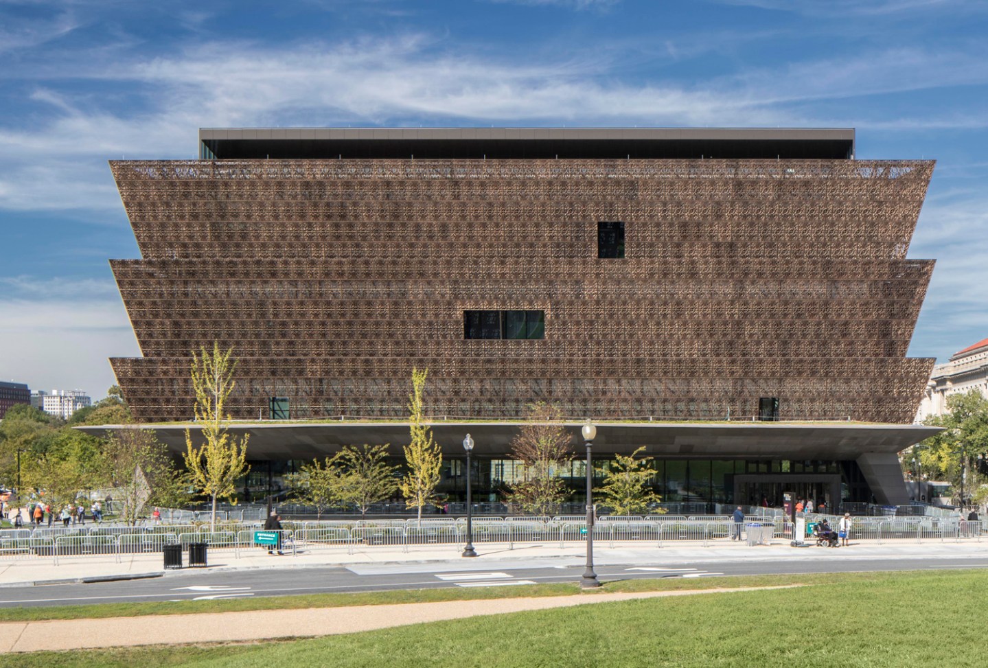 Main View of the Museum of African American History and Culture, Washington DC