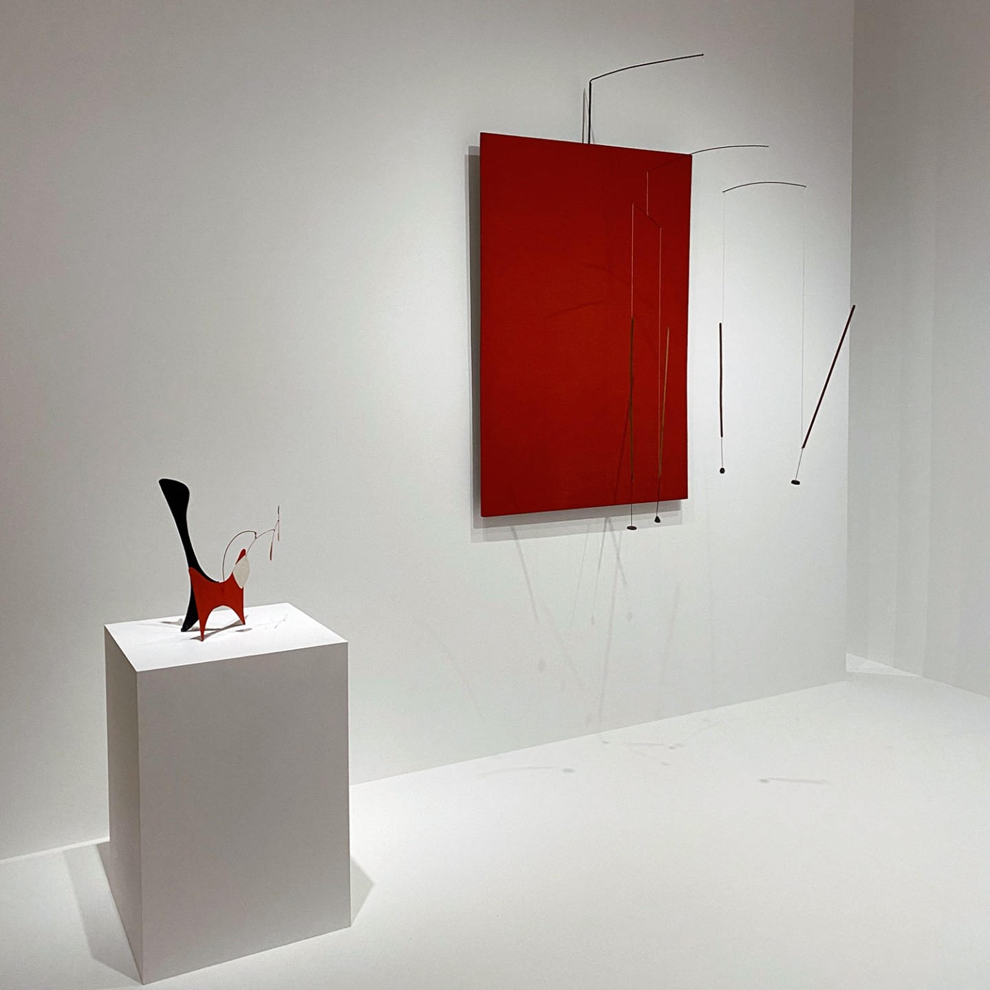 From Left: Untitled, 1939 and Swizzle Sticks, 1936