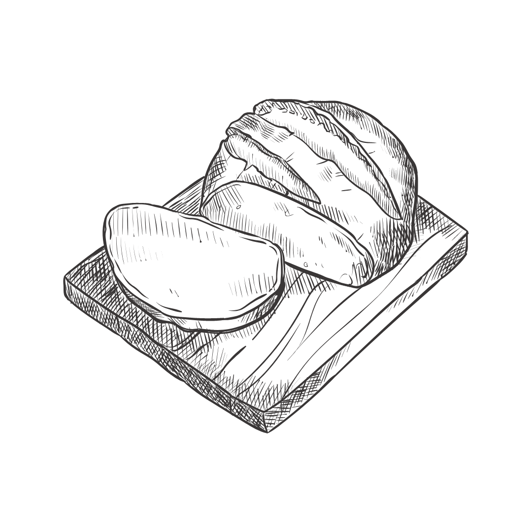 Whole Grain Bread & Vegan Cream Cheese