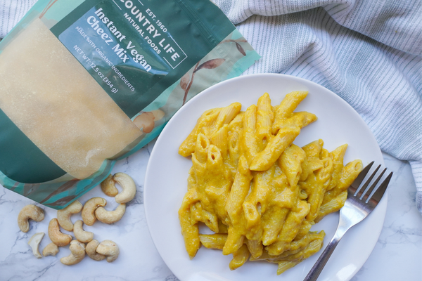 INSTANT VEGAN MAC & CHEEZ