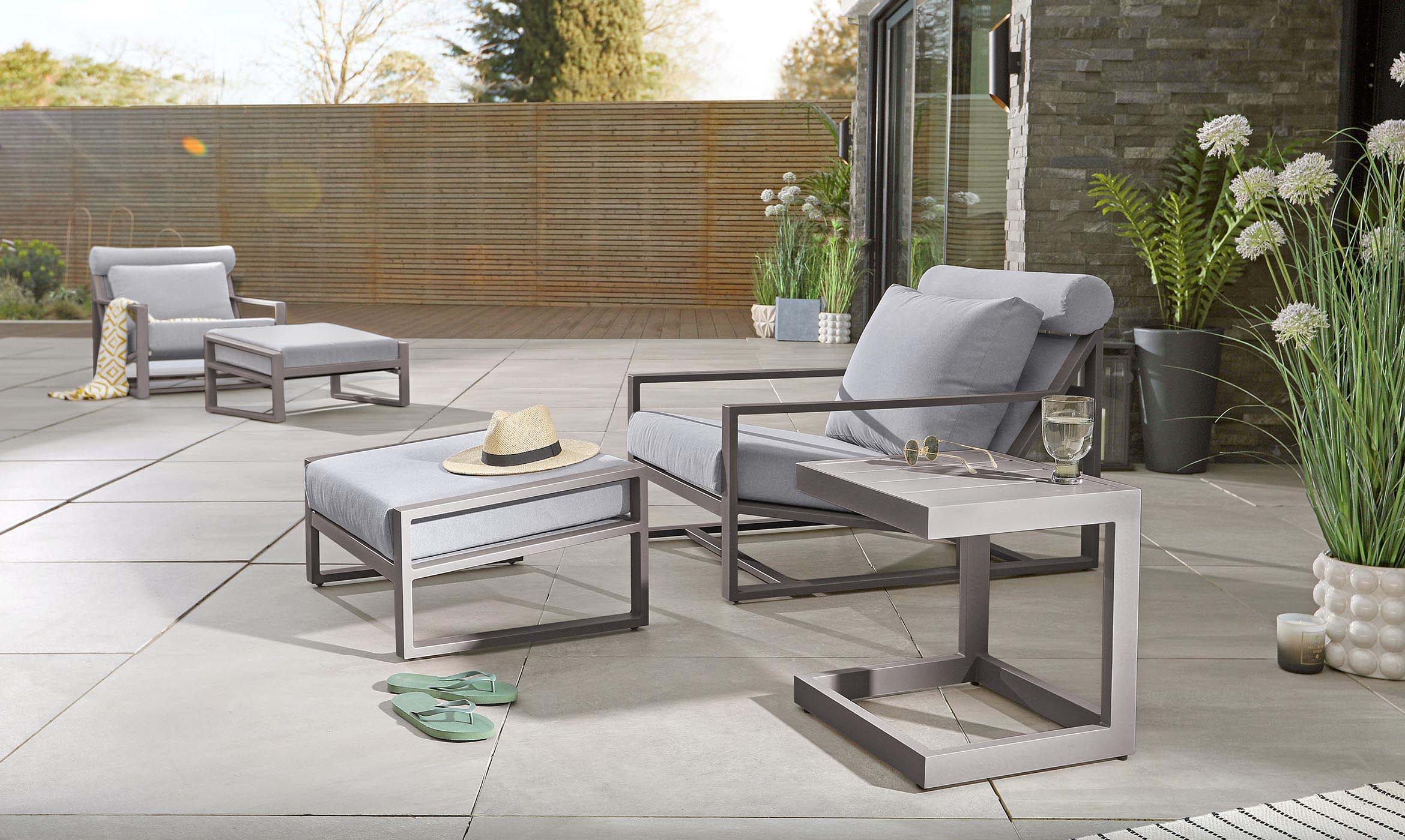 Small Garden Side Table by