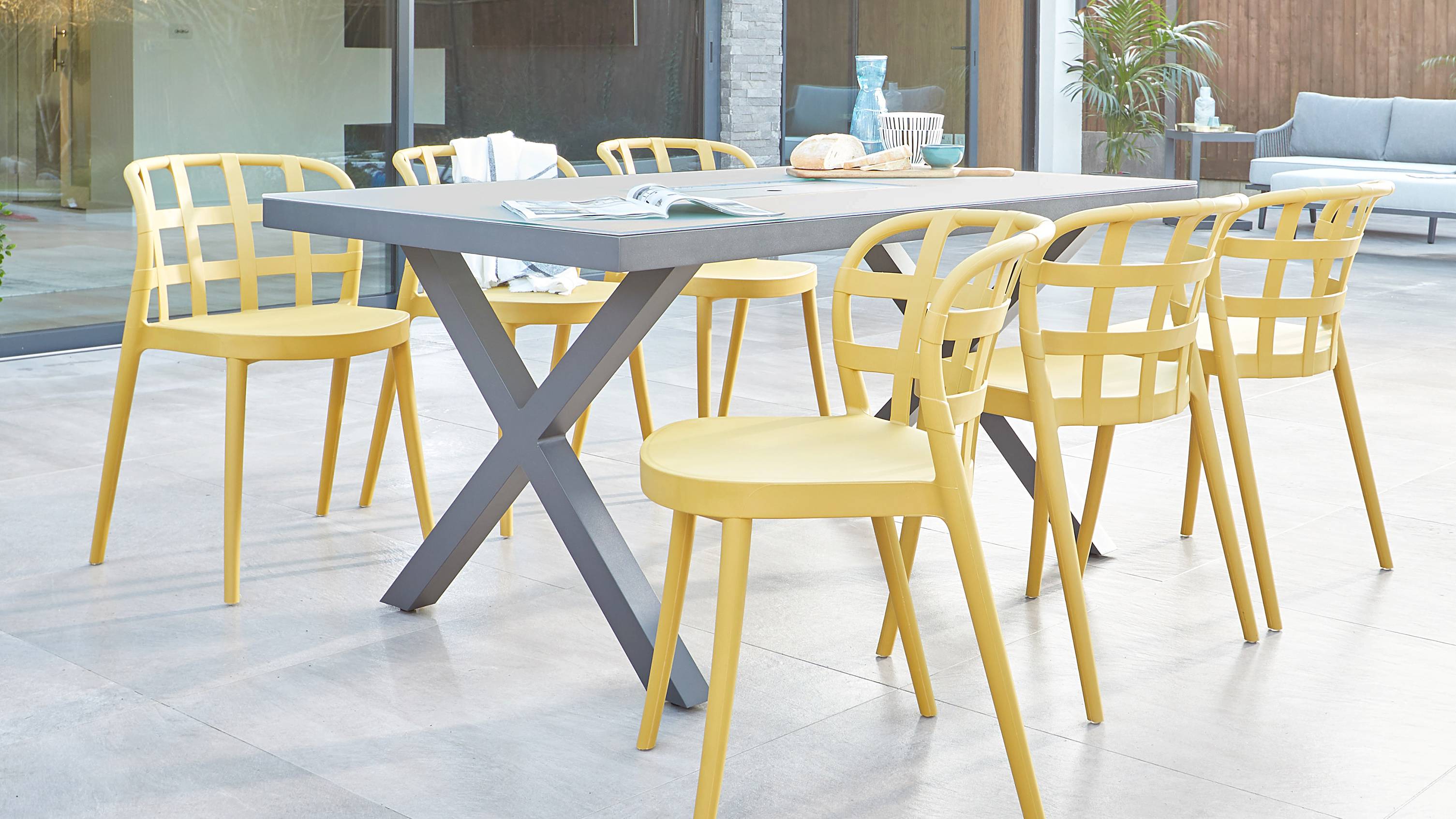 46 Seater Outdoor Dining Set by