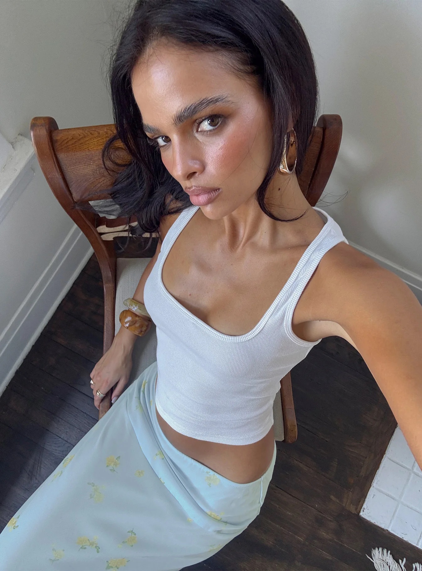 princess polly white top to wear in italy