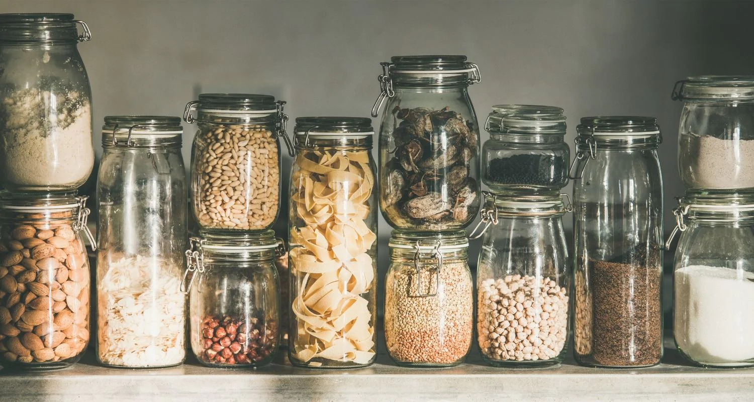 HOW TO STORE DRIED BEANS, NUTS, AND OTHER PANTRY ITEMS