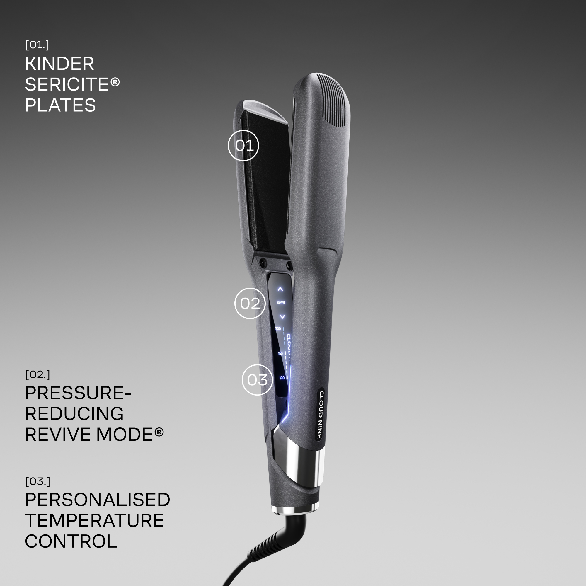 Nuova Wide Iron Piastra