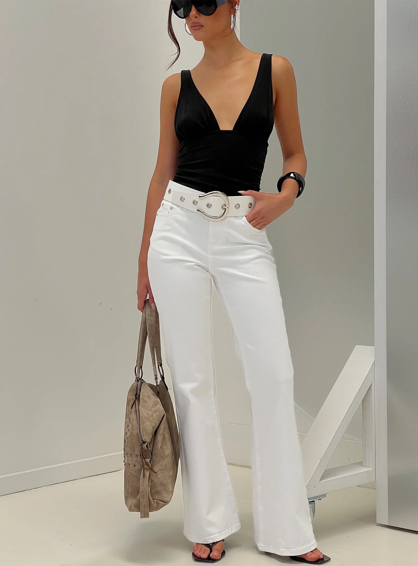 Fall & Winter Nashville Outfits - Princess Polly Bootleg Jeans
