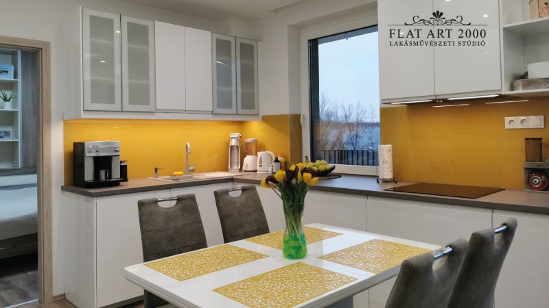 Flat Art 2000 Lakásművészeti Stúdió tervező lakberendező referencia munka fotó