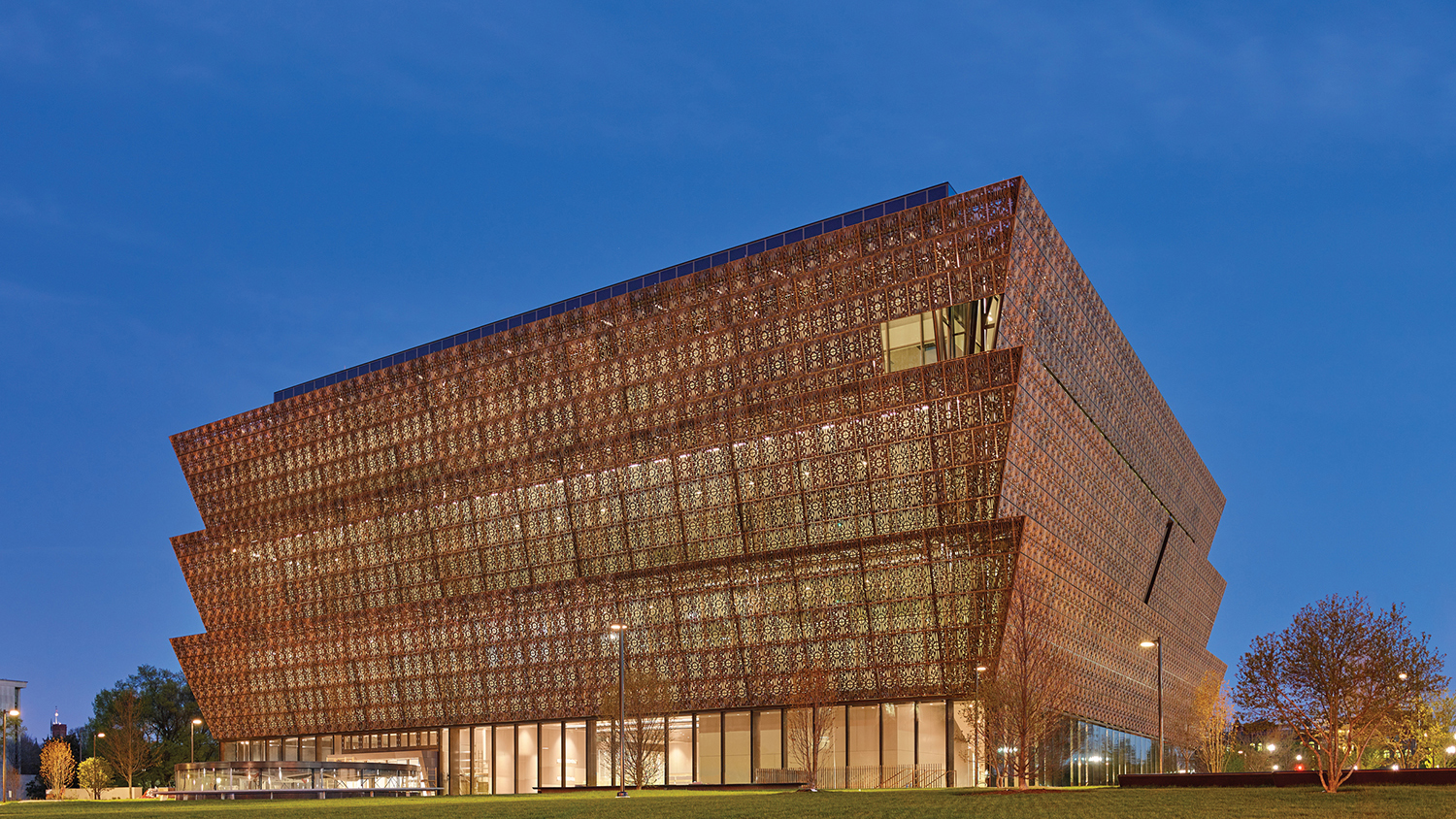 Photograph of The National Museum of African American History and Culture 