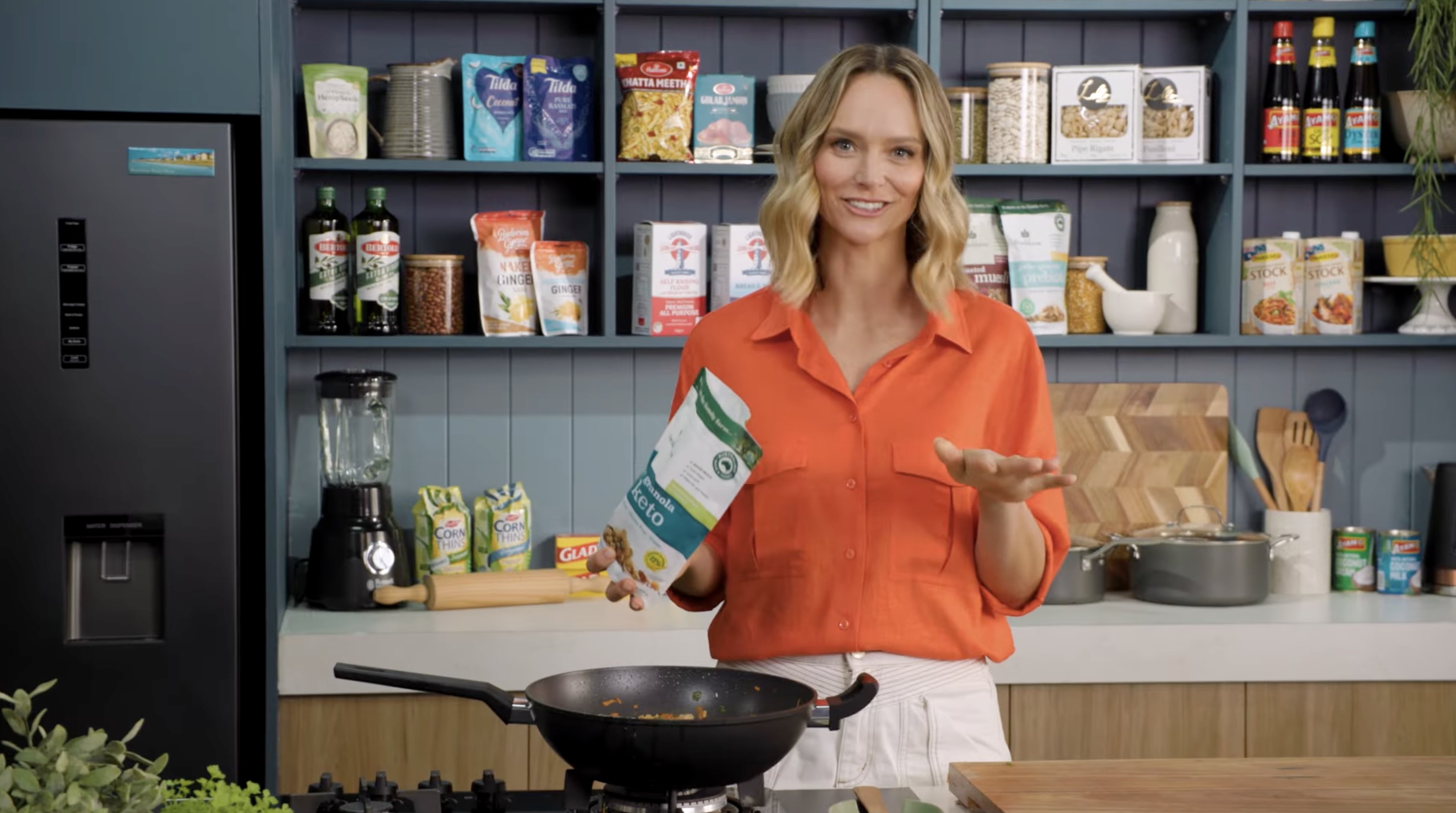 Brookfarm Asian Turkey Lettuce Cups with Keto Paleo Granola