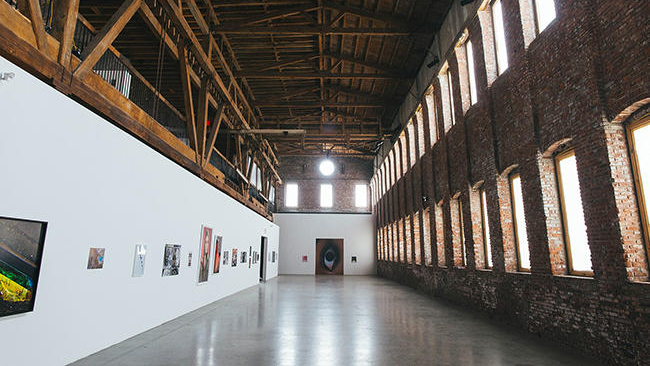 The former iron works factory is now used to host inspiring exhibitions.