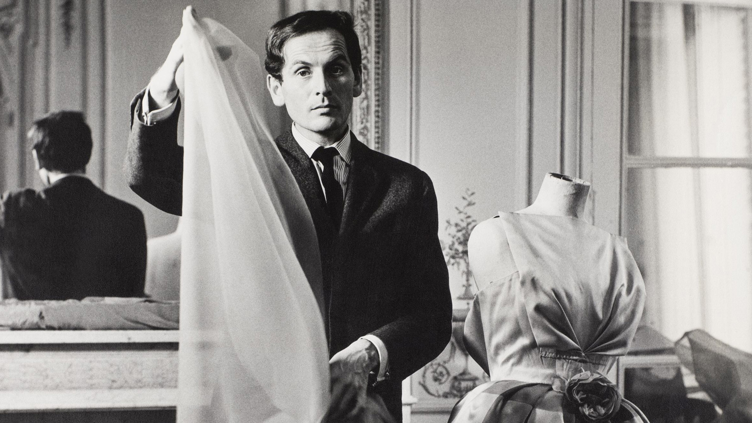 Pierre Cardin in his Atelier, 1957