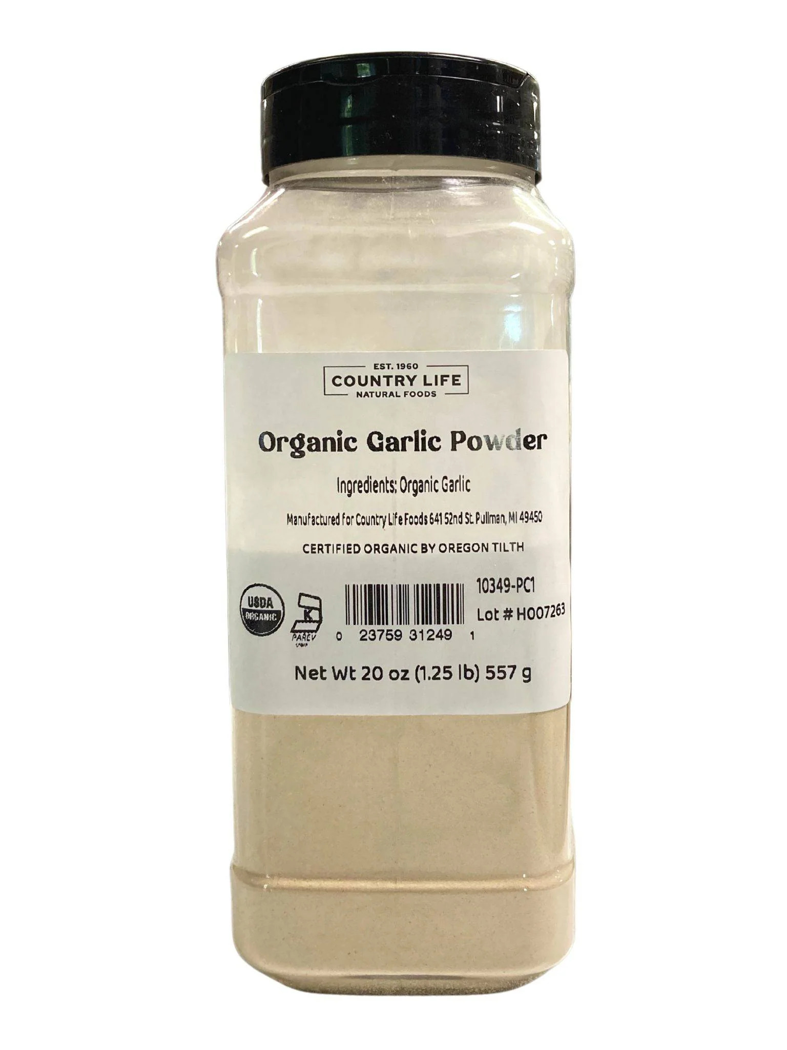 ORGANIC GARLIC GRANULES & POWDER
