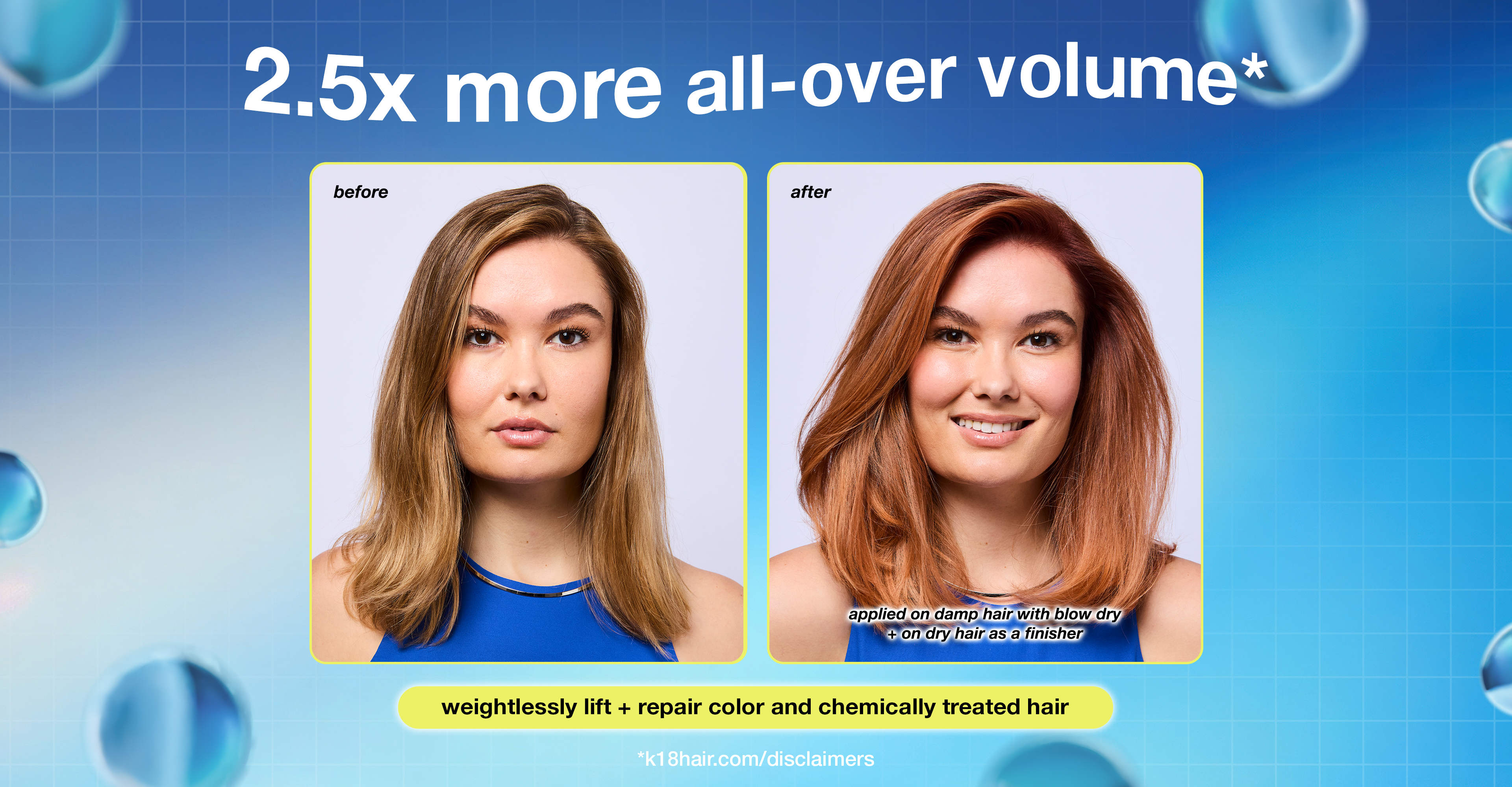 How AstroLift™ Boosts Volume for Color + Chemically Treated Hair