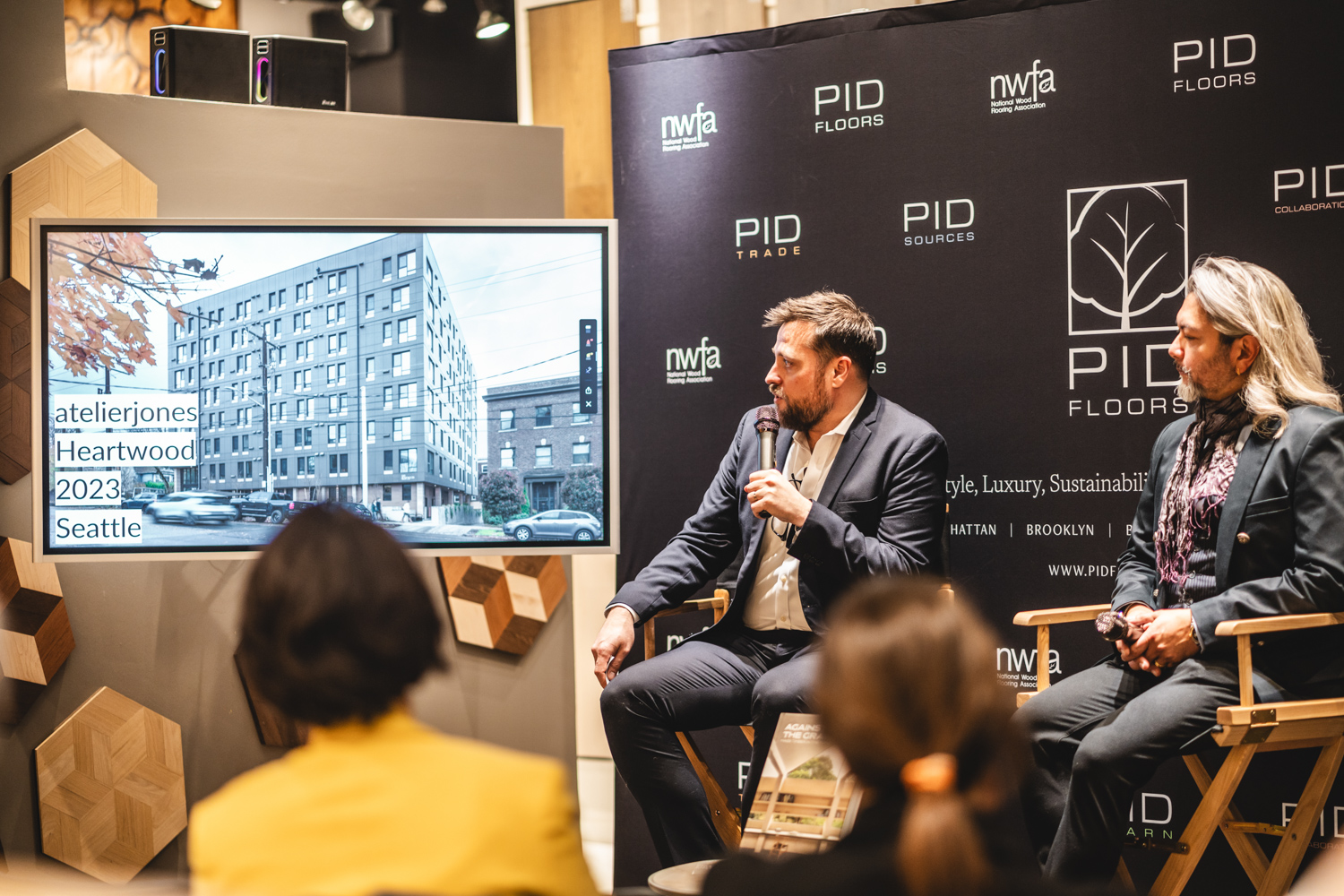 Interior design conversation between PID Floors and William Richards