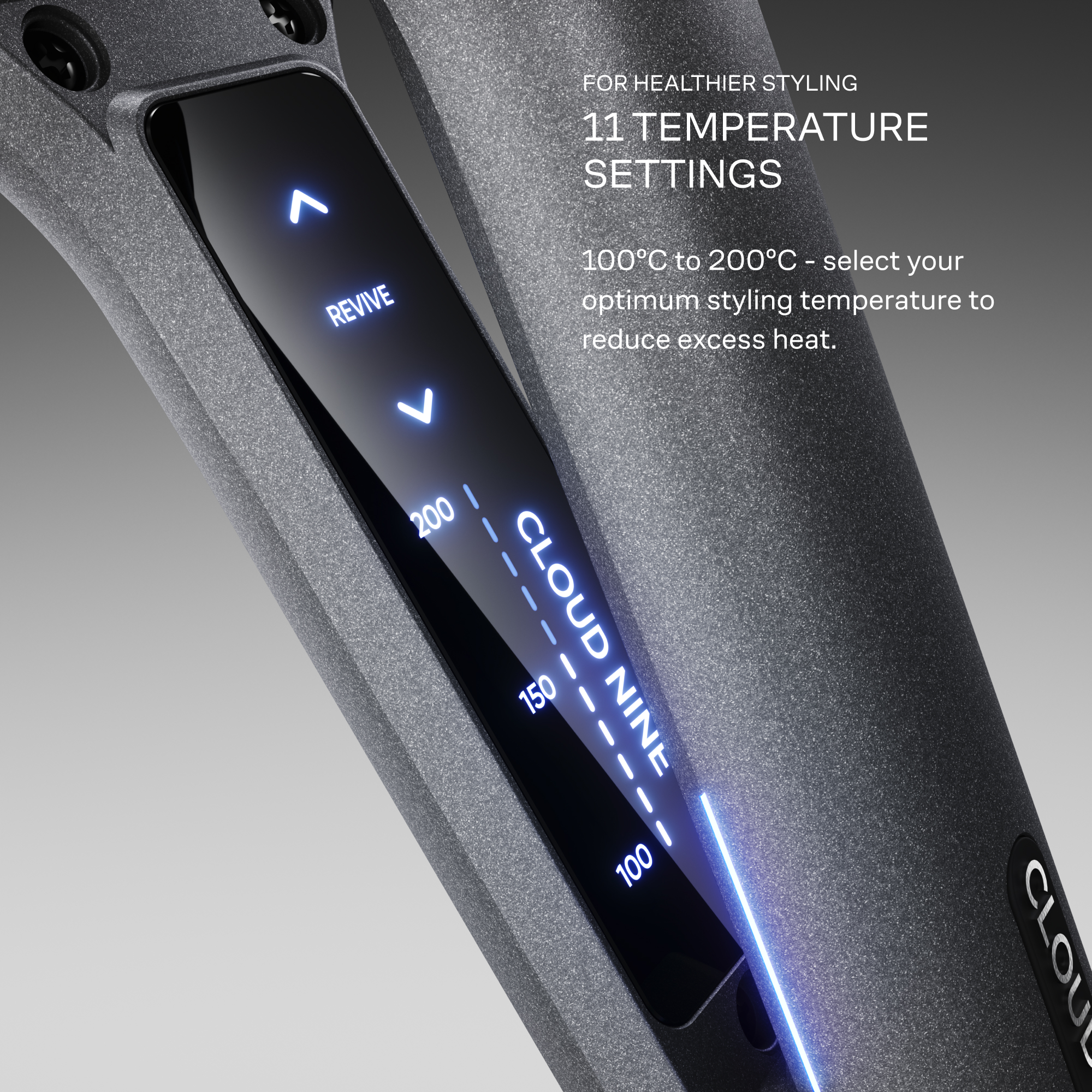 NUOVA Wide Iron Piastra - Grigio