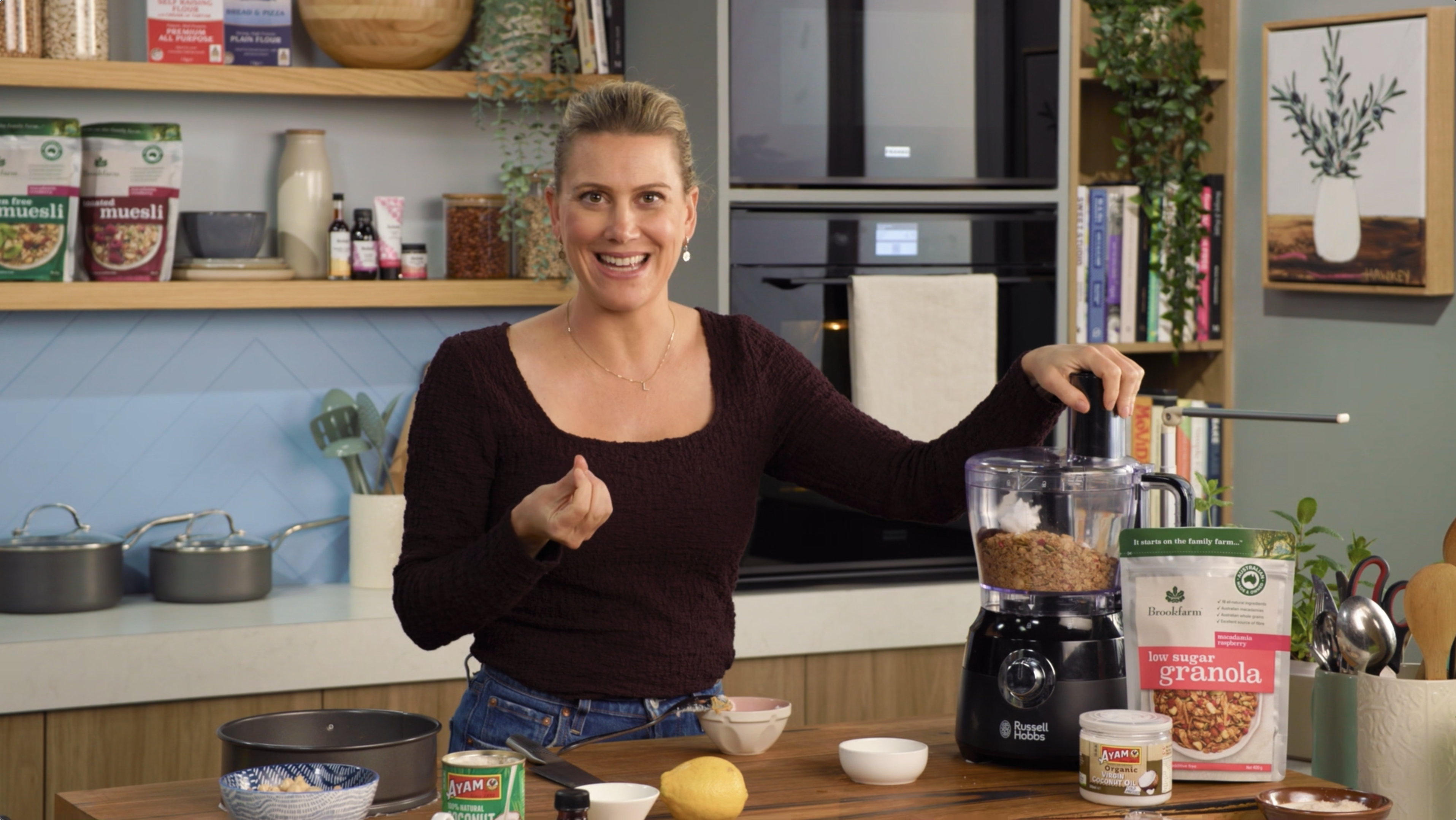 Brookfarm Low Sugar Granola Vegan Cheesecake