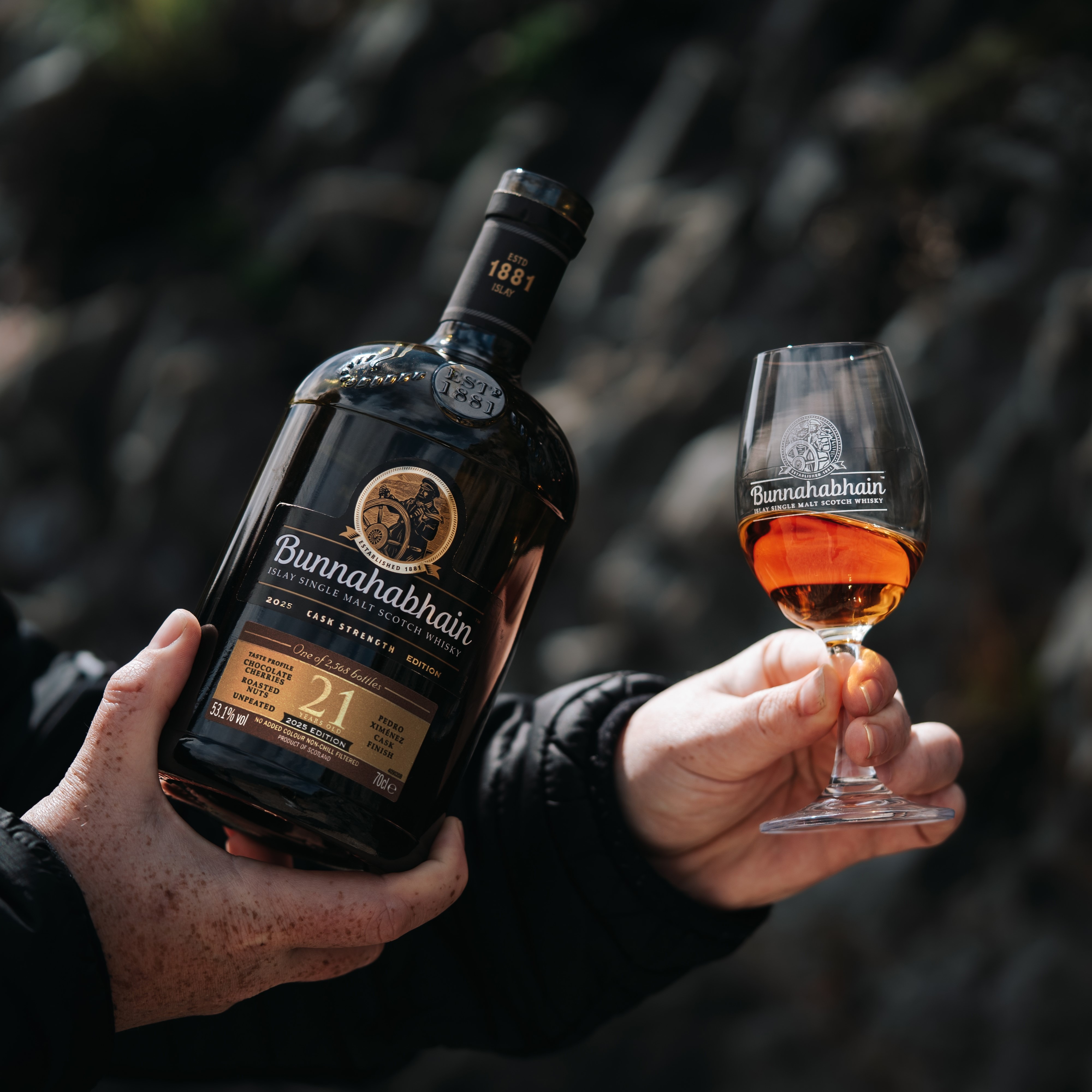 12 Year Old and 21 Year Old Cask Strength: Two Whiskies. One