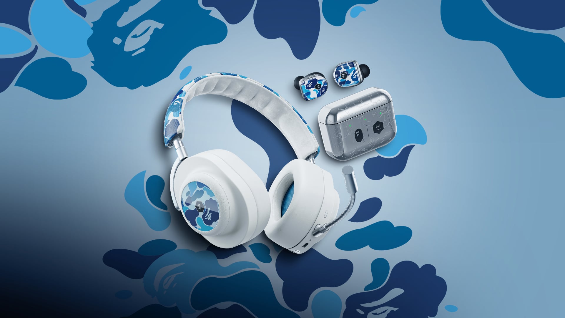 Celebrating our second collaboration with BAPE: MG20 Headphones and MW | Master & Dynamic Celebrating our second collaboration with BAPE: MG20 Headphones and MW | Master & Dynamic