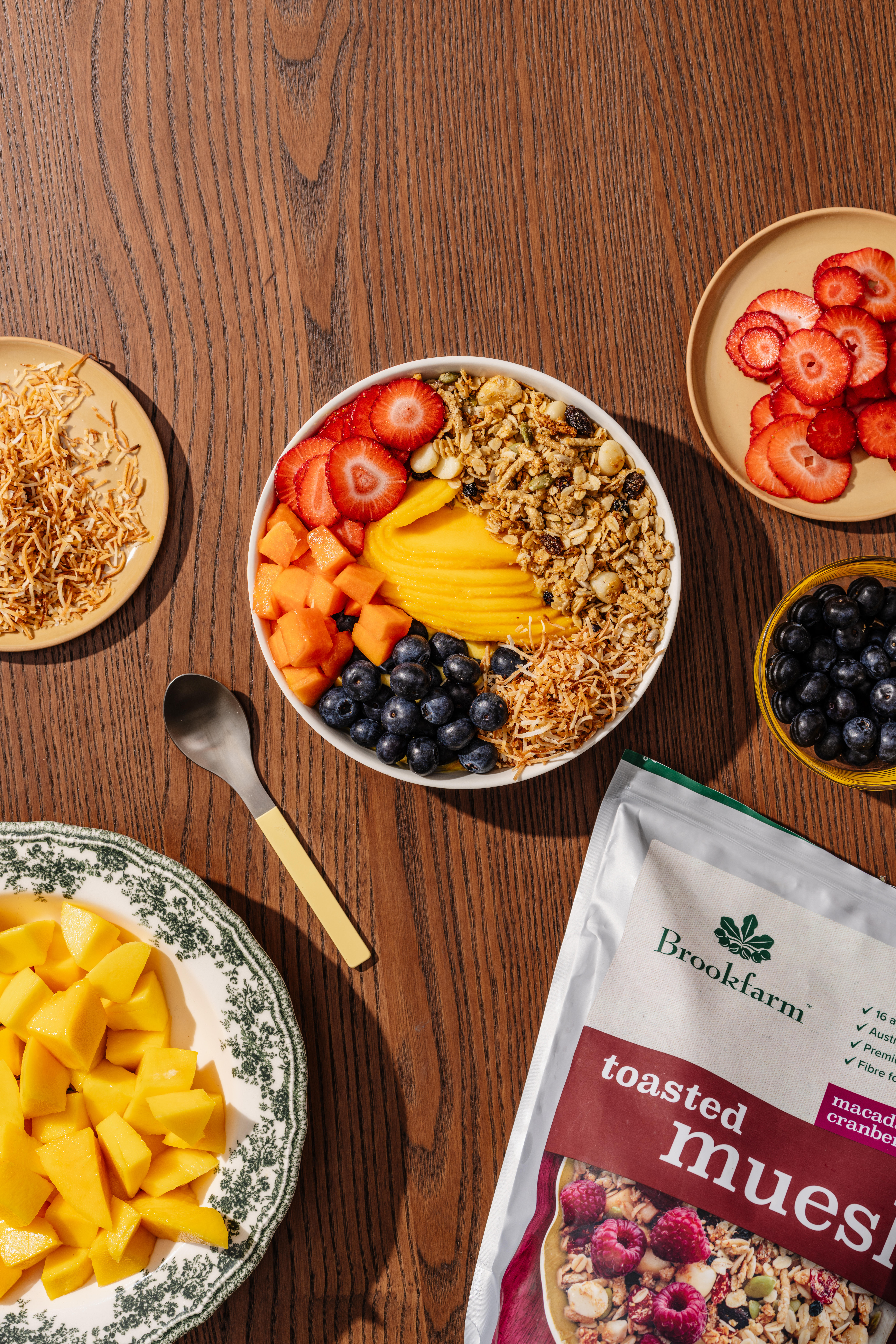 Brookfarm Ultimate Summer Smoothie Bowl with Frozen Mango