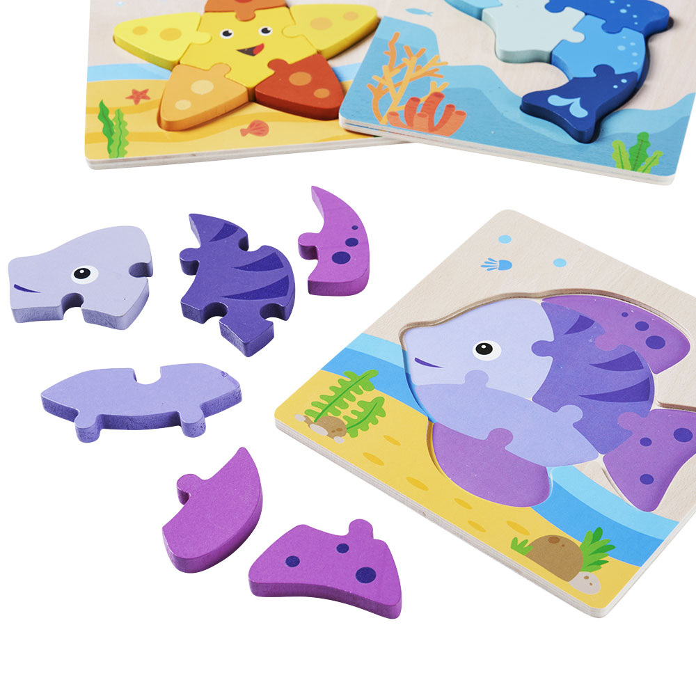 Puzzle en Bois - AMOUNE - Animaux 3D - 4 Pièces - Éducatif - 3-5 Ans - Jeux - Jouets Puzzle en Bois - AMOUNE - Animaux 3D - 4 Pièces - Éducatif - 3-5 Ans - Jeux - Jouets