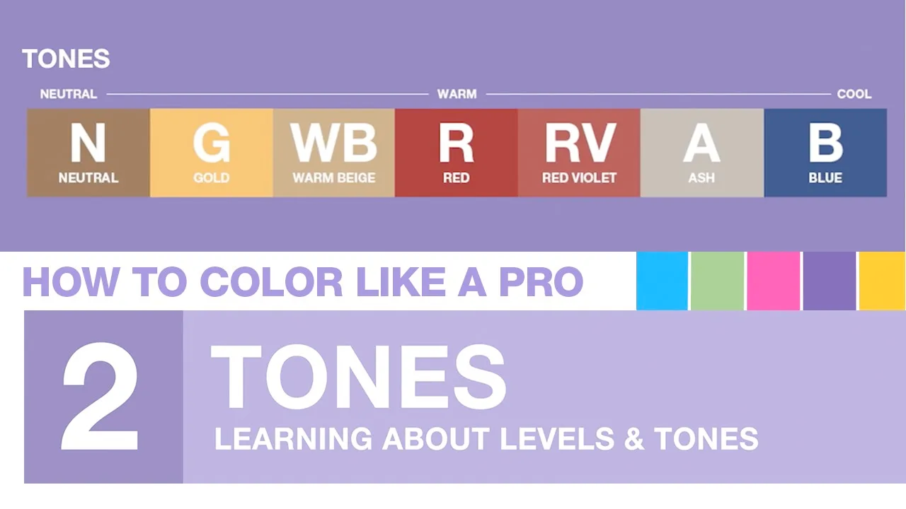 Chapter 2: Professional Hair Color Tones Explained