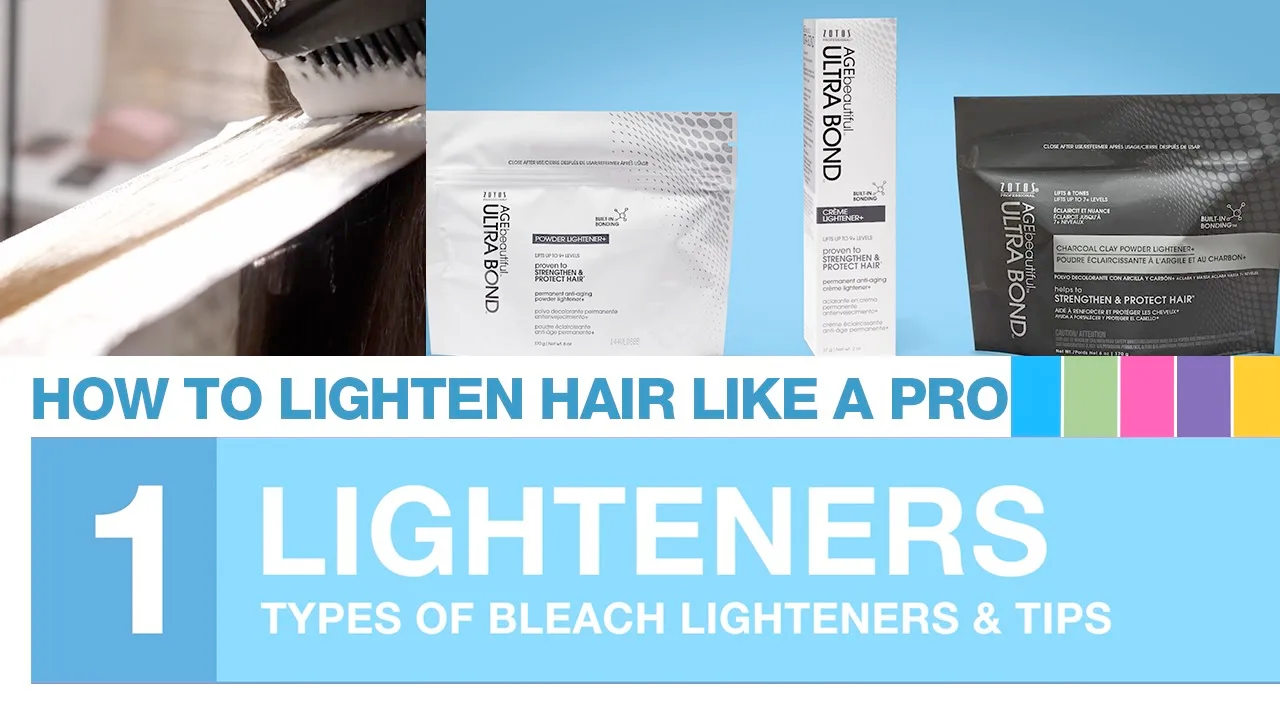 Chapter 1: Types of Hair Bleach Lighteners Explained