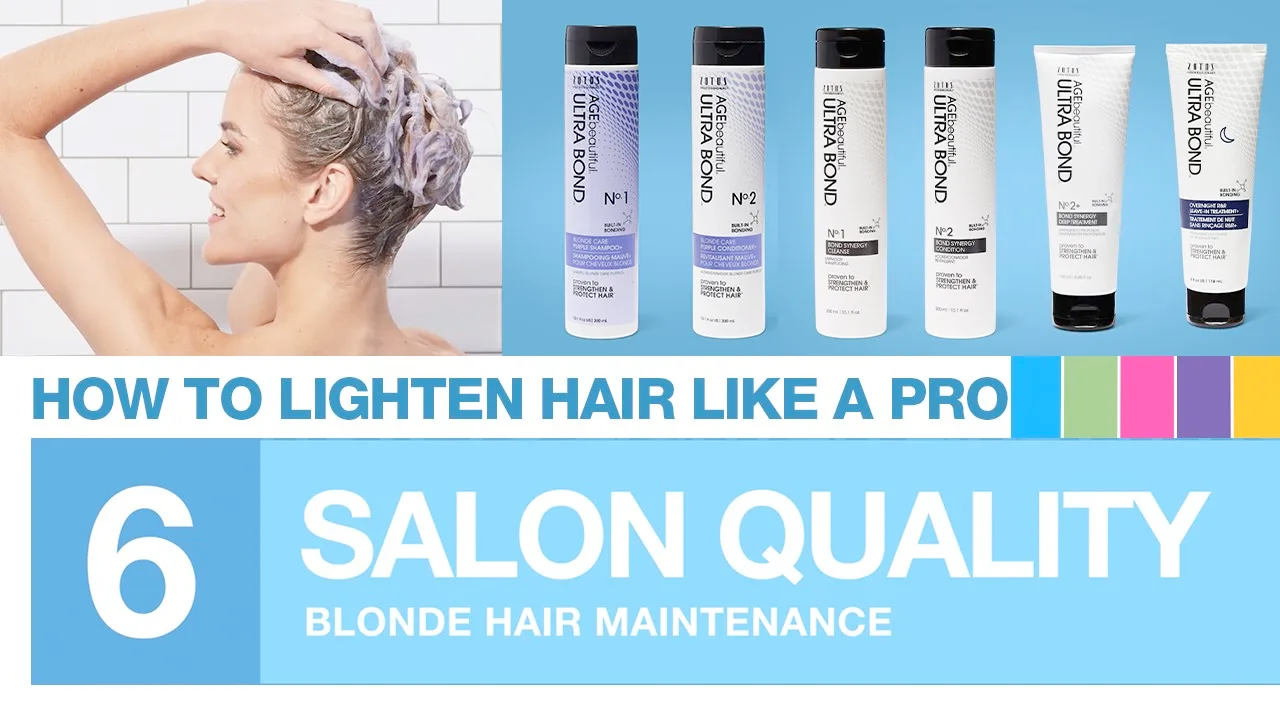 Chapter 6: How to Maintain Blonde Hair