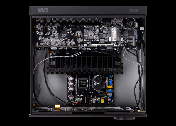 ARCAM AVA15 Overhead Interior View