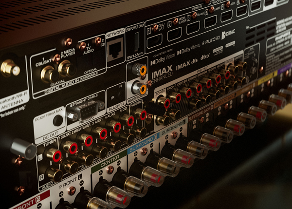 Marantz Cinema 50 Series 2 back panel view
