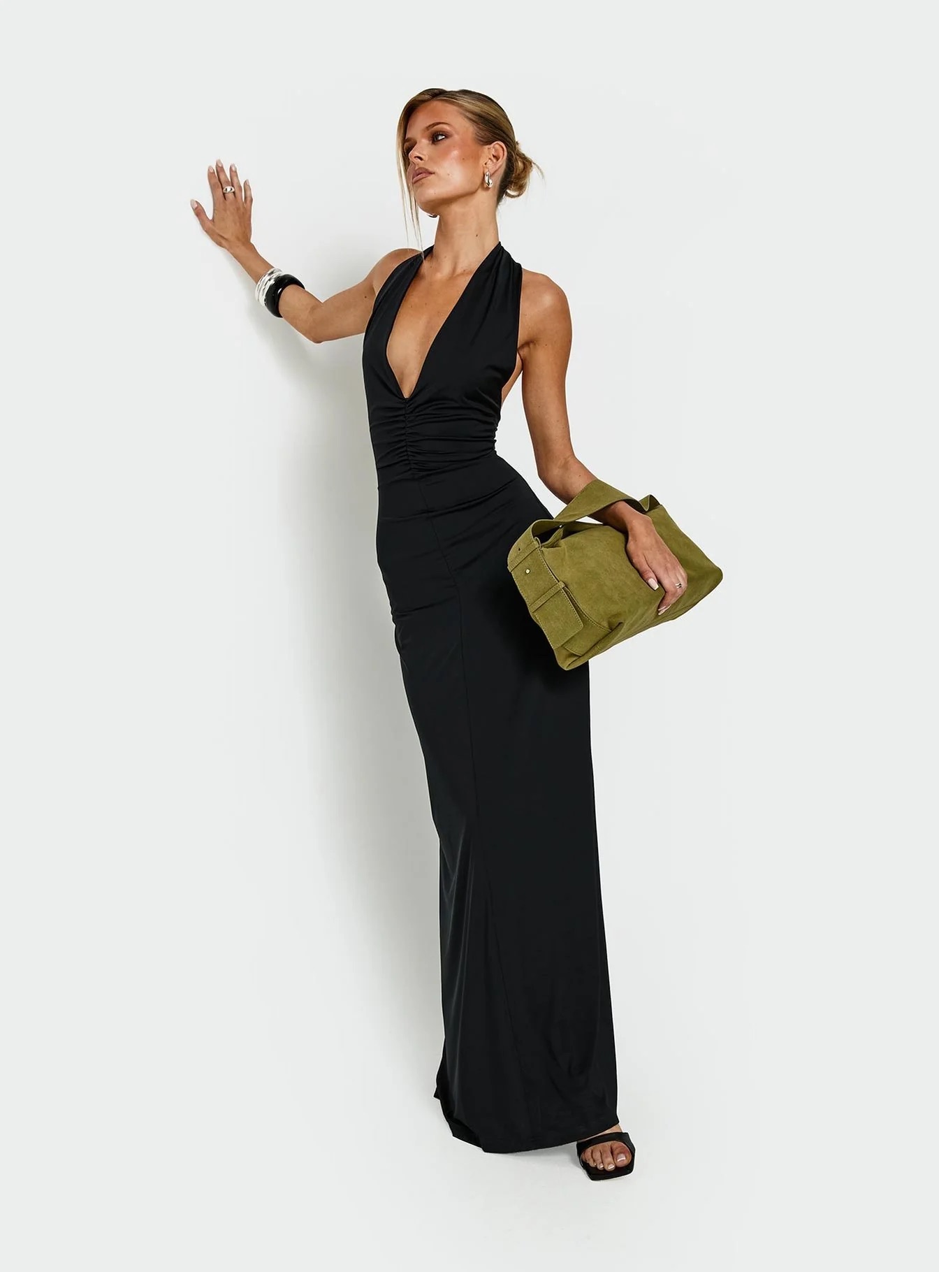 Black-Tie & Formal Fall Wedding Guest Dresses - Princess Polly Black Maxi Dress
