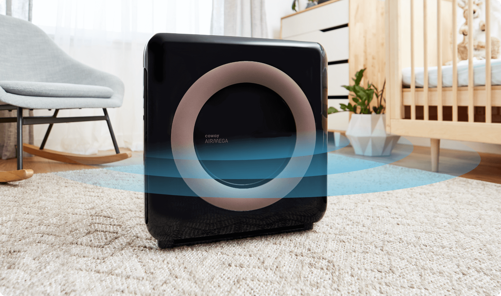 Airmega AP-1512HHS nursery room