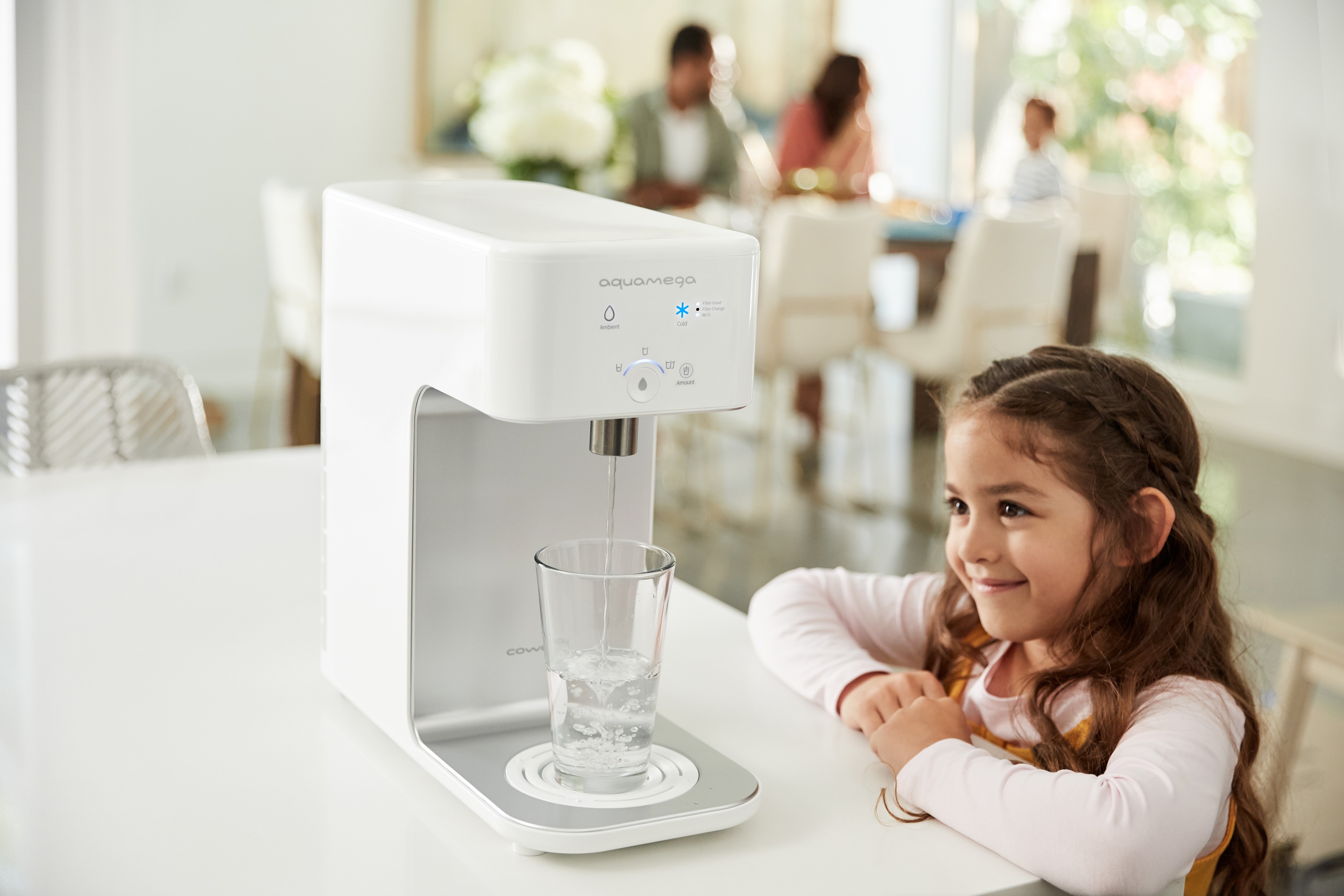 Coway Aquamega 200C water purifier front view