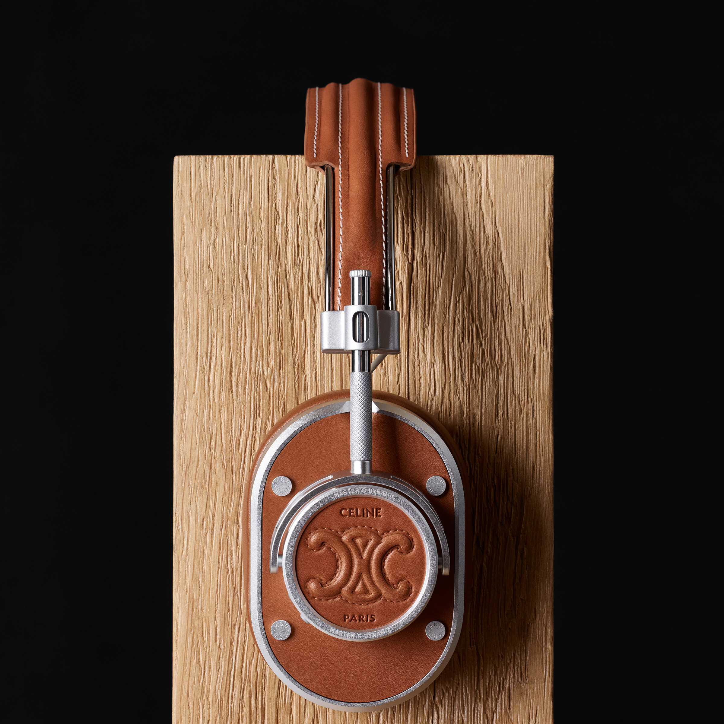 MH40 Wireless Headphones in Tan and Silver