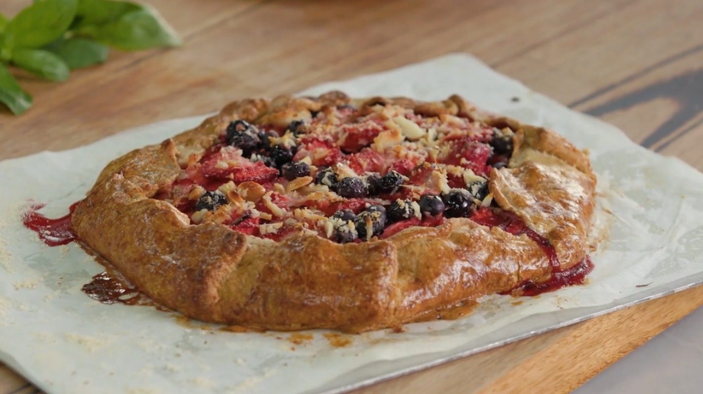 Brookfarm Berry Macadamia Crostata
