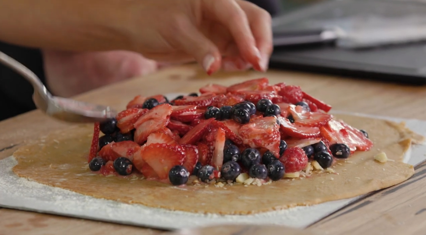 Brookfarm Berry Macadamia Crostata