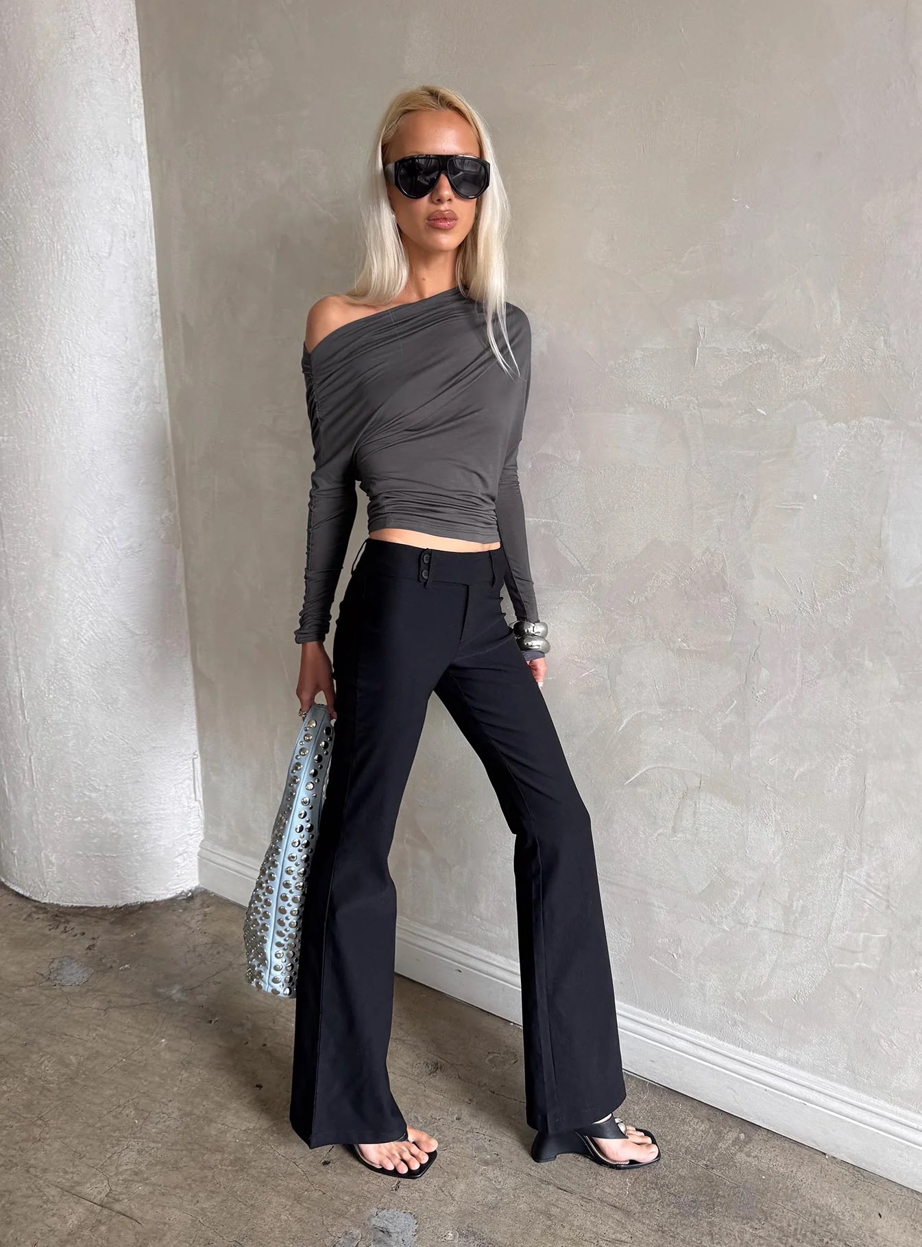 What to Wear to A Virtual Interview - Princess Polly Flared Pants