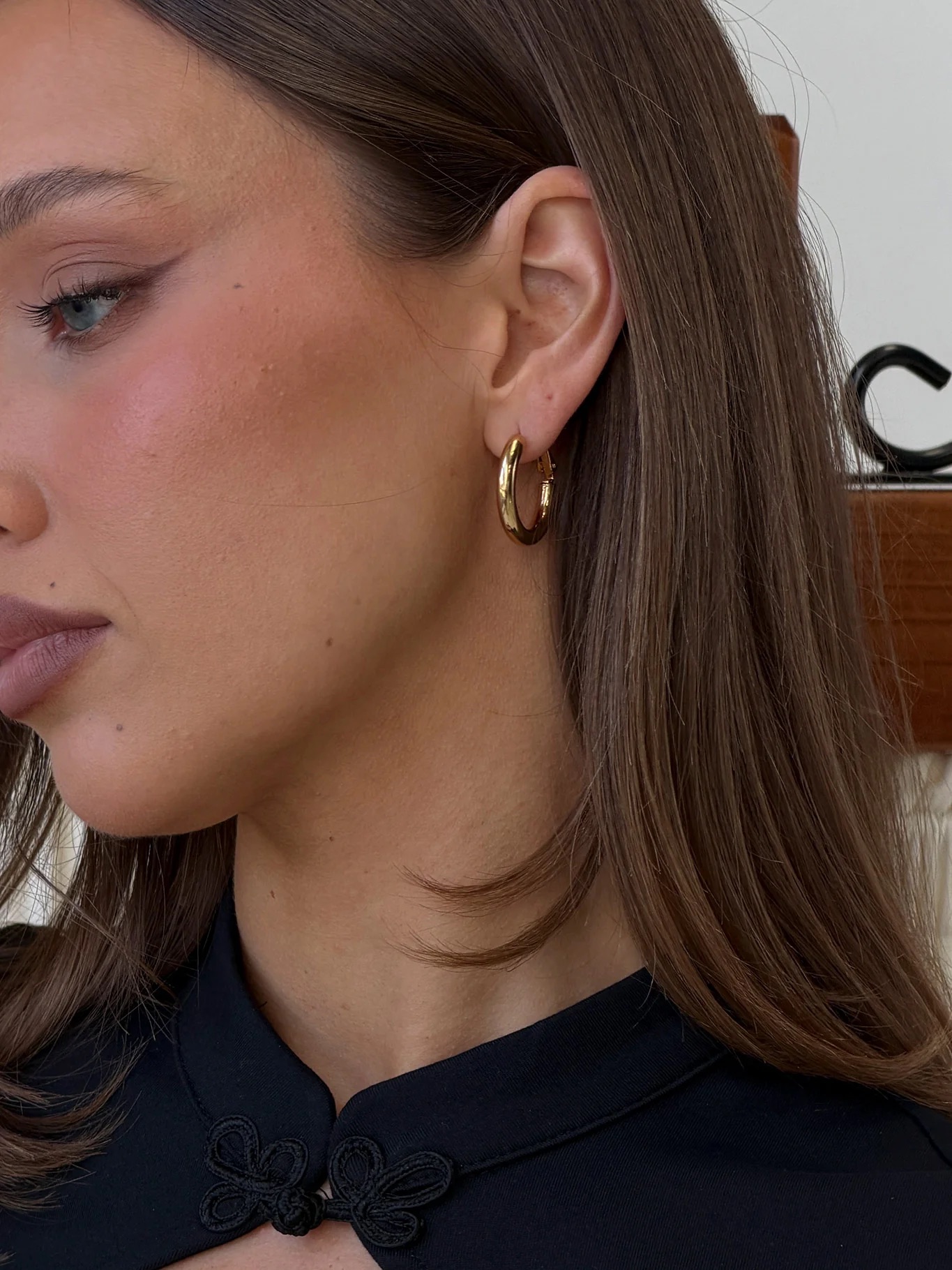 Interview Outfit Accessories - Princess Polly Hoop Earrings