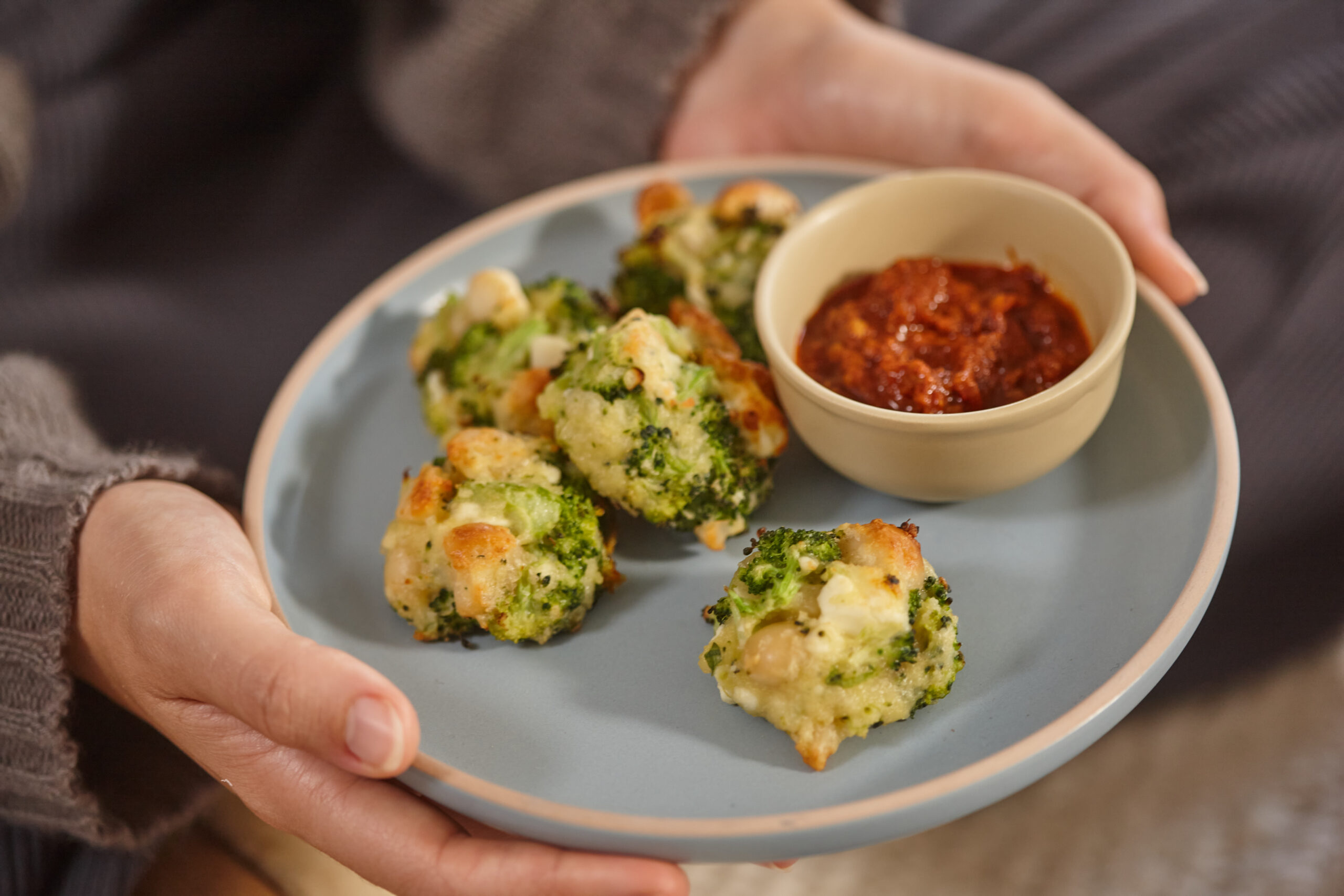 Macadamia & Broccoli Bites