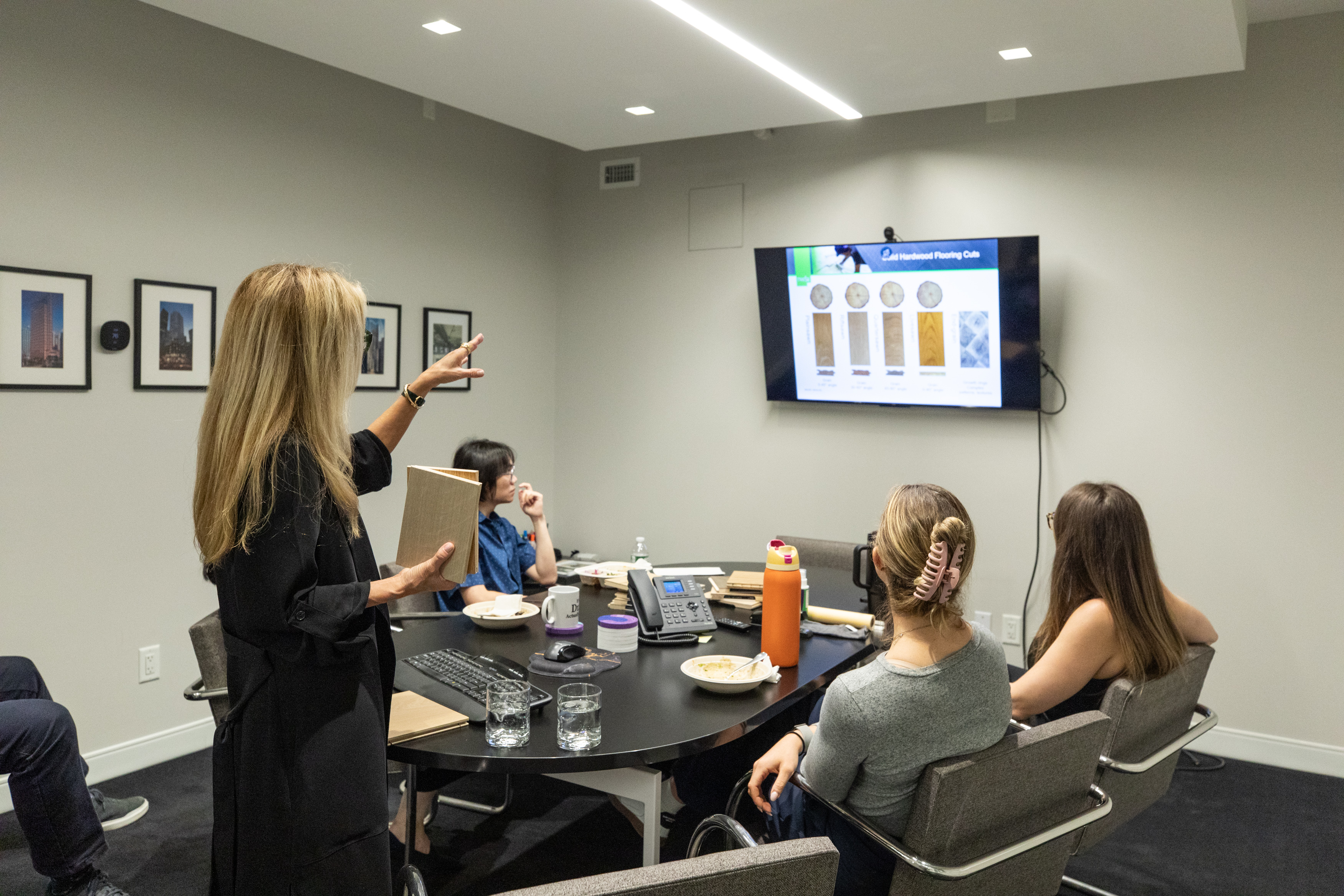 Sydness Architects attending professional development flooring presentation