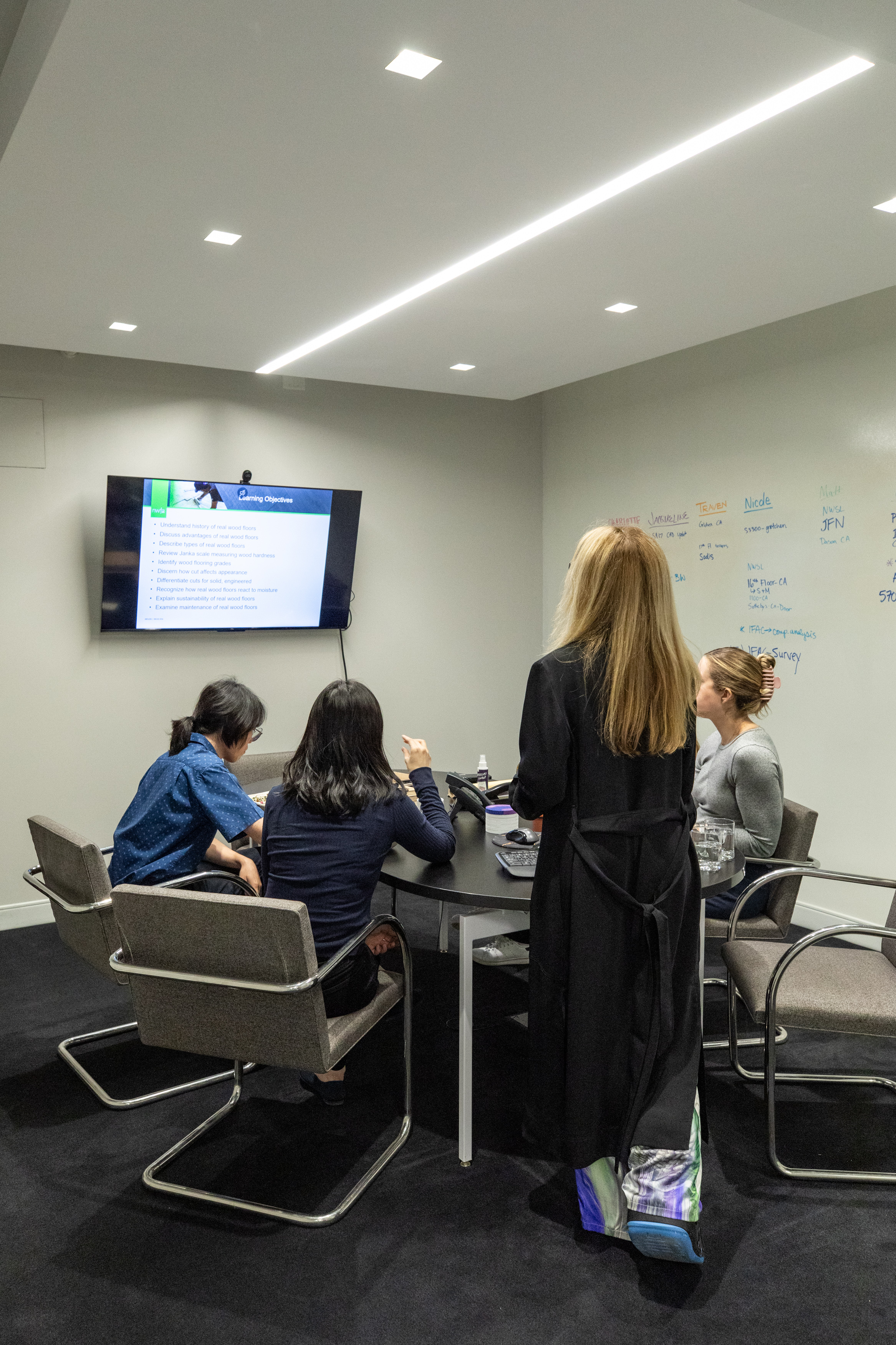 Architects from Sydness firm participating in product education event