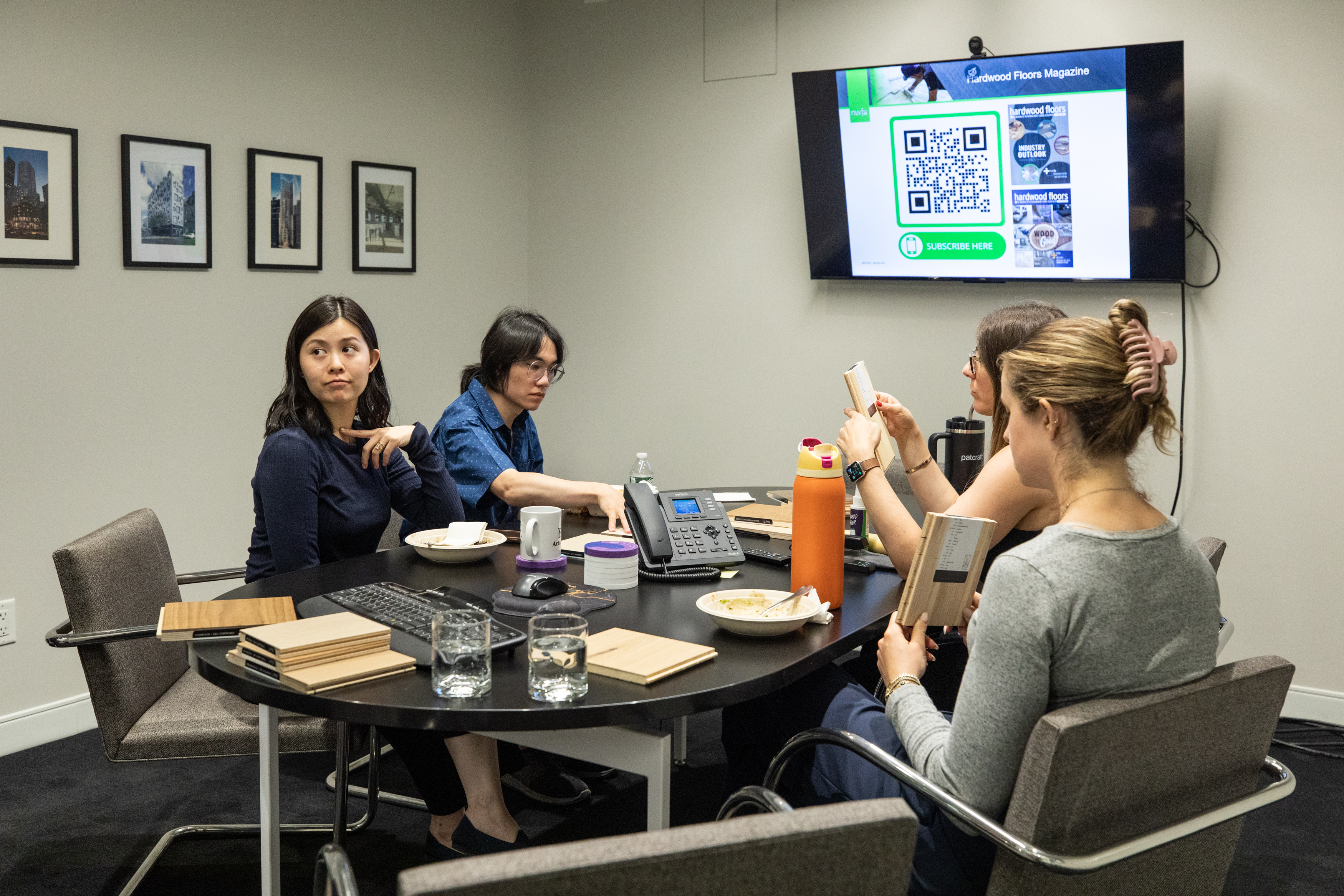 Sydness Architects lunch and learn featuring flooring industry insights