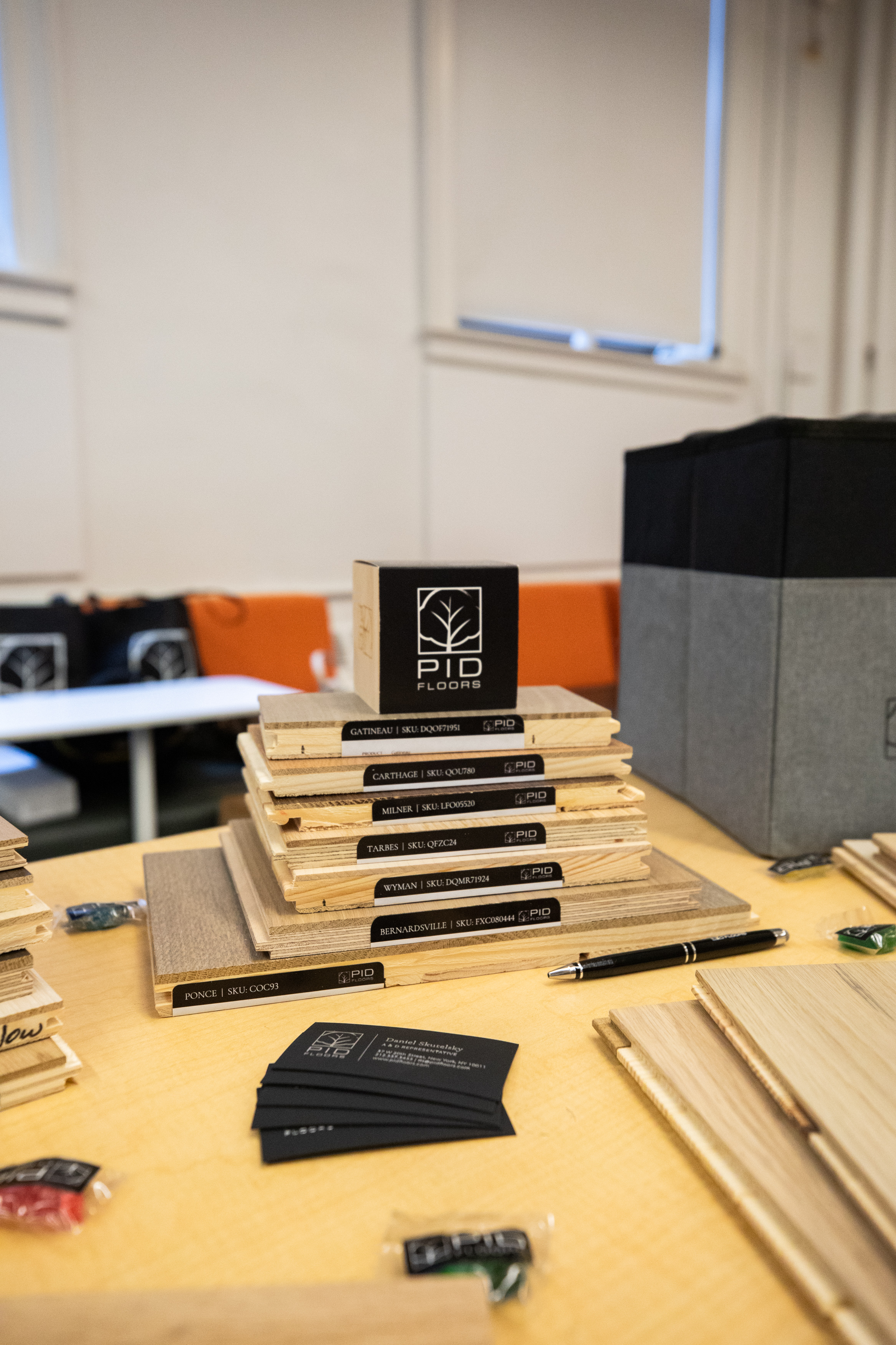 PID Floors presents flooring solutions at Perkins Eastman tradeshow