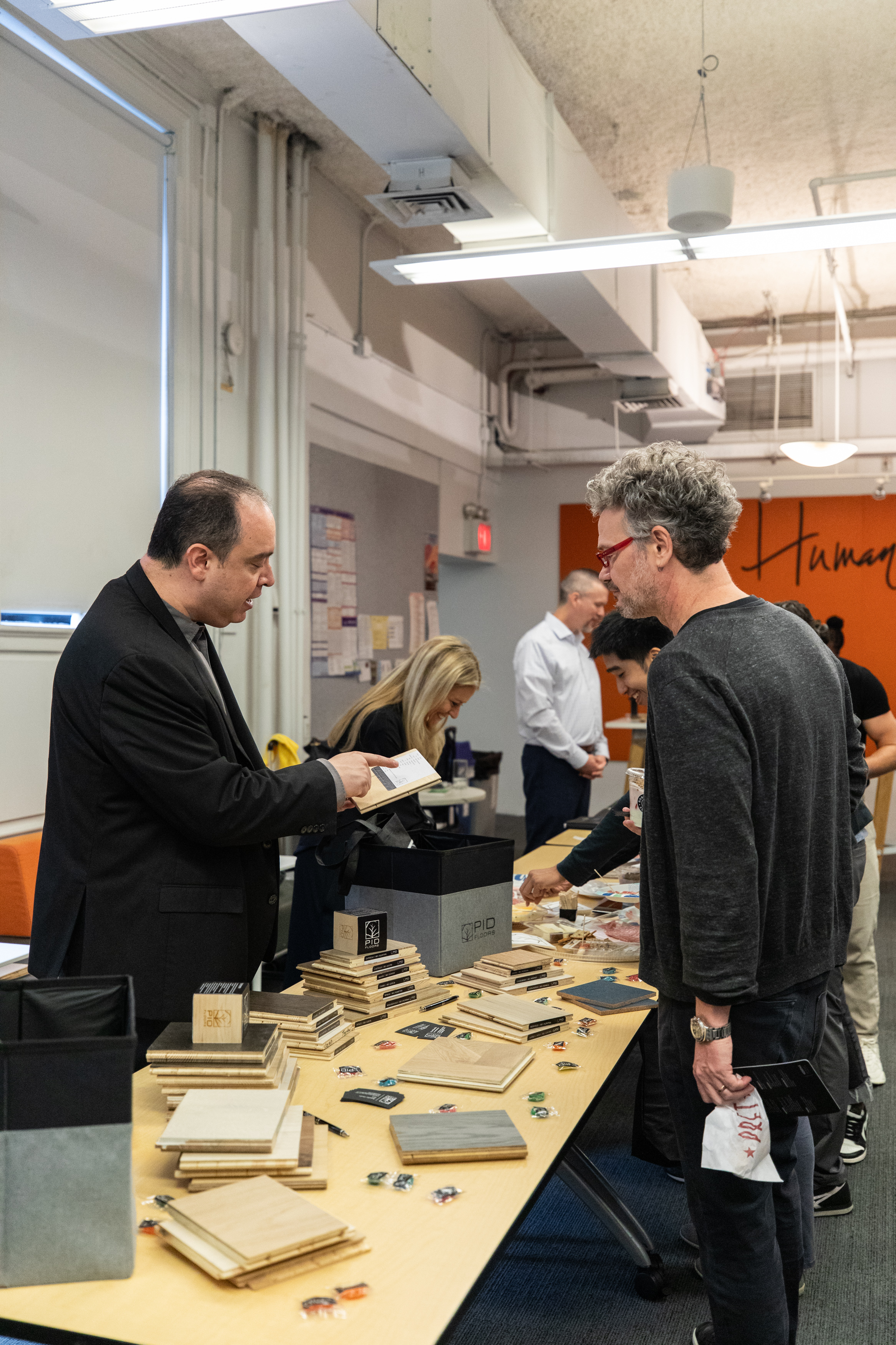 Perkins Eastman vendor event with PID Floors product showcase