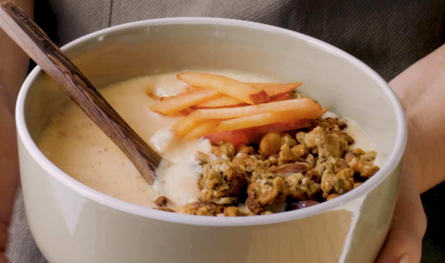 Brookfarm High Protein Peach & Mango Smoothie Bowl